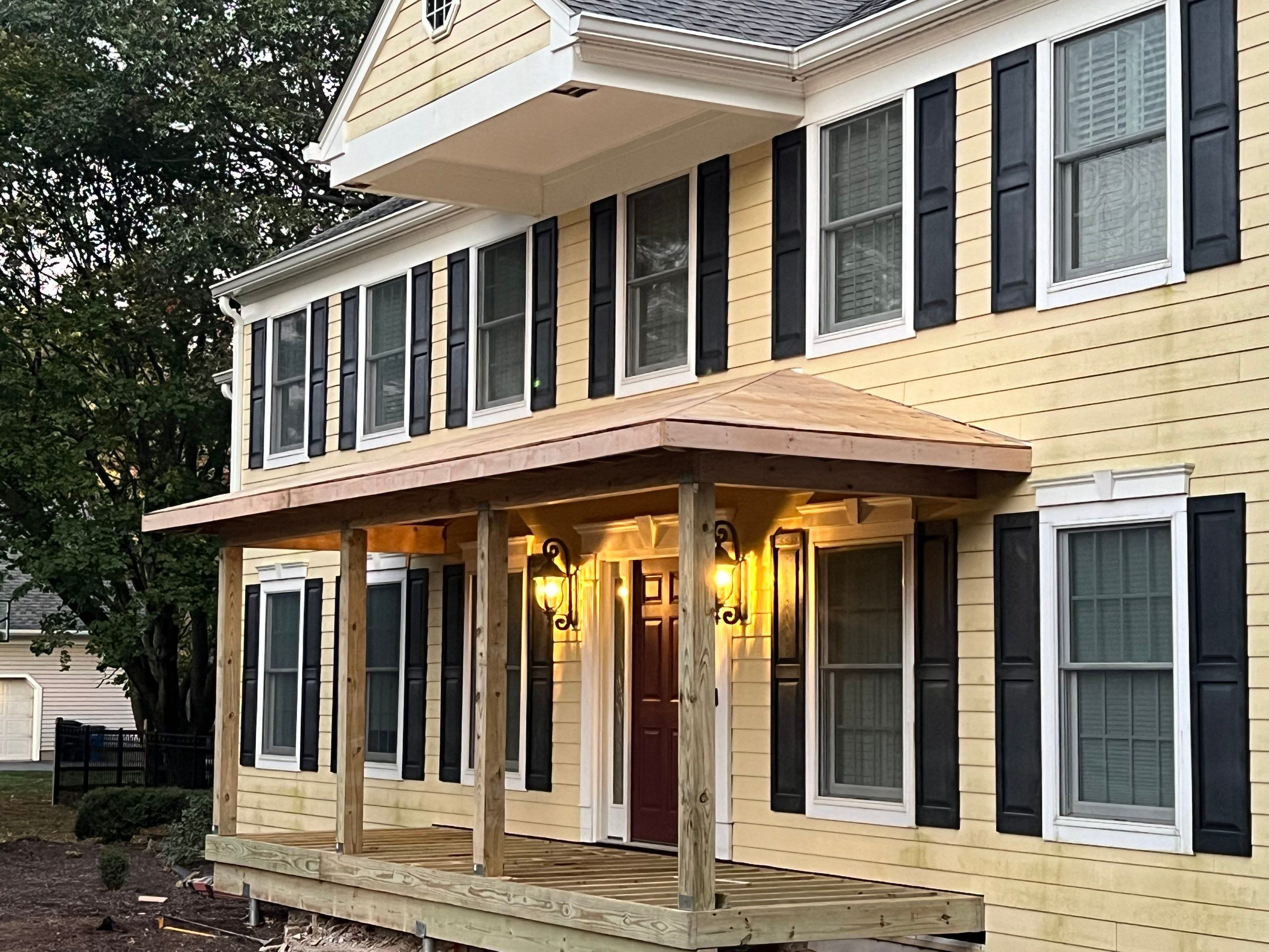 New Front Porch by deck guardian