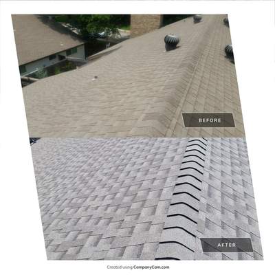 North Dallas Roofing Installation using GAF Timberline HDZ by Bert Roofing Inc
