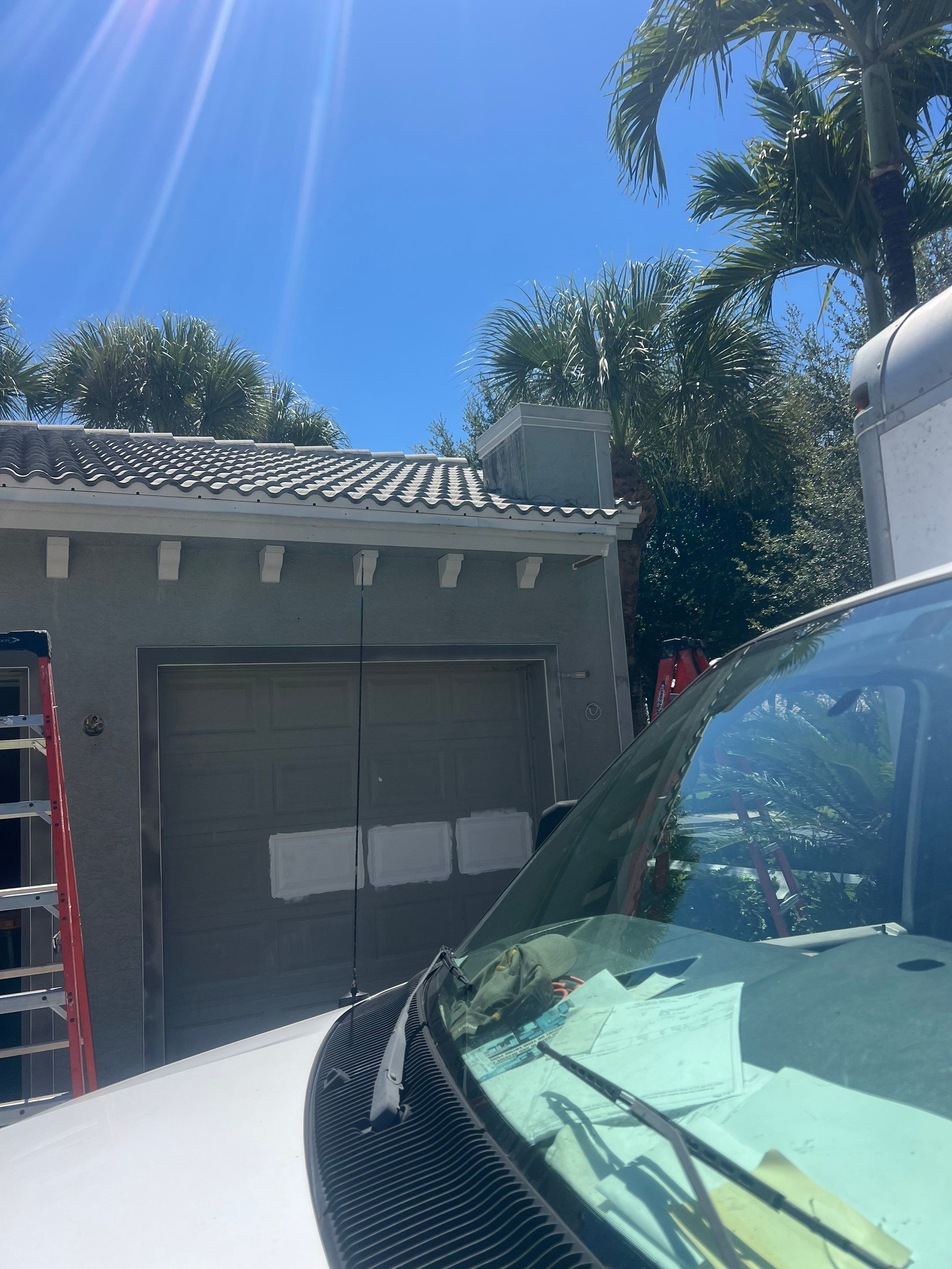 6 Inch Seamless Gutters and Downspout Installation in Naples FL by Gutter Professors