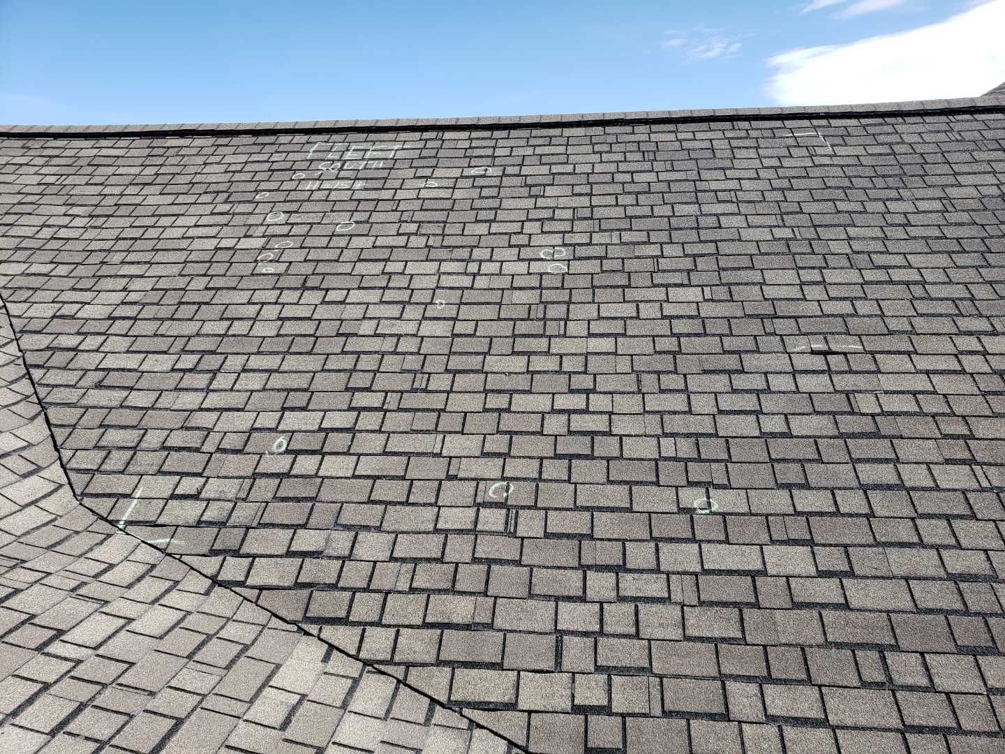 Hail Damage using GAF Timberline Ultra by The Roof Doctor