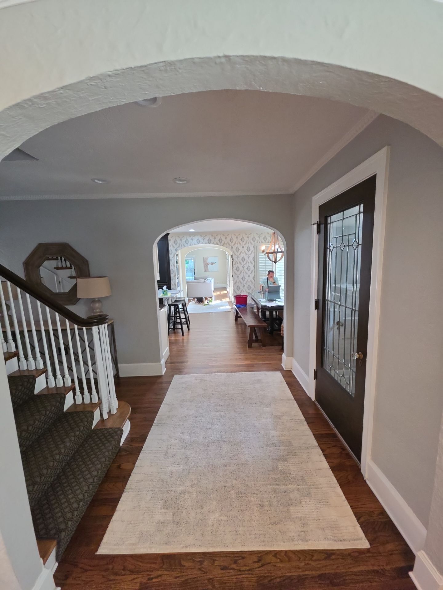 Custom Kitchen Cabinet Refinishing and Hardware Update in Grosse Pointe by Top Shelf Painter