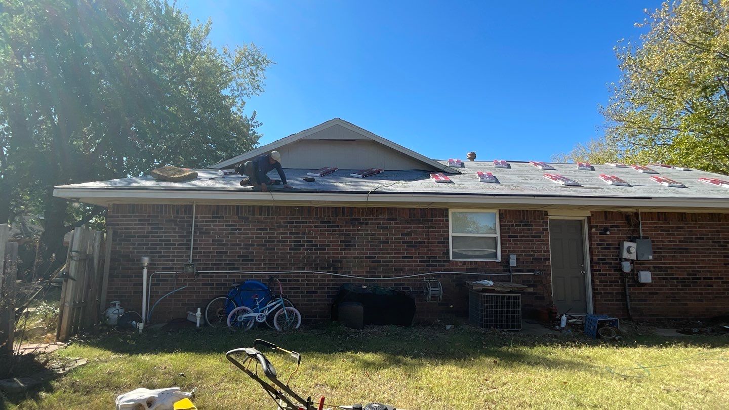 Residential Roofing Installation using GAF Natural Shadow  by A & H Roofing and Contracting
