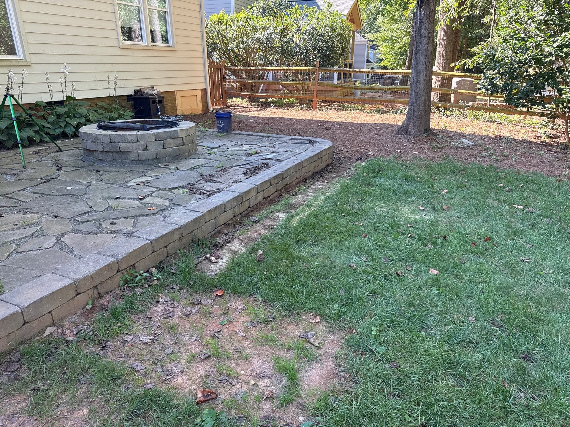 Project in Huntersville by Badger Hauling