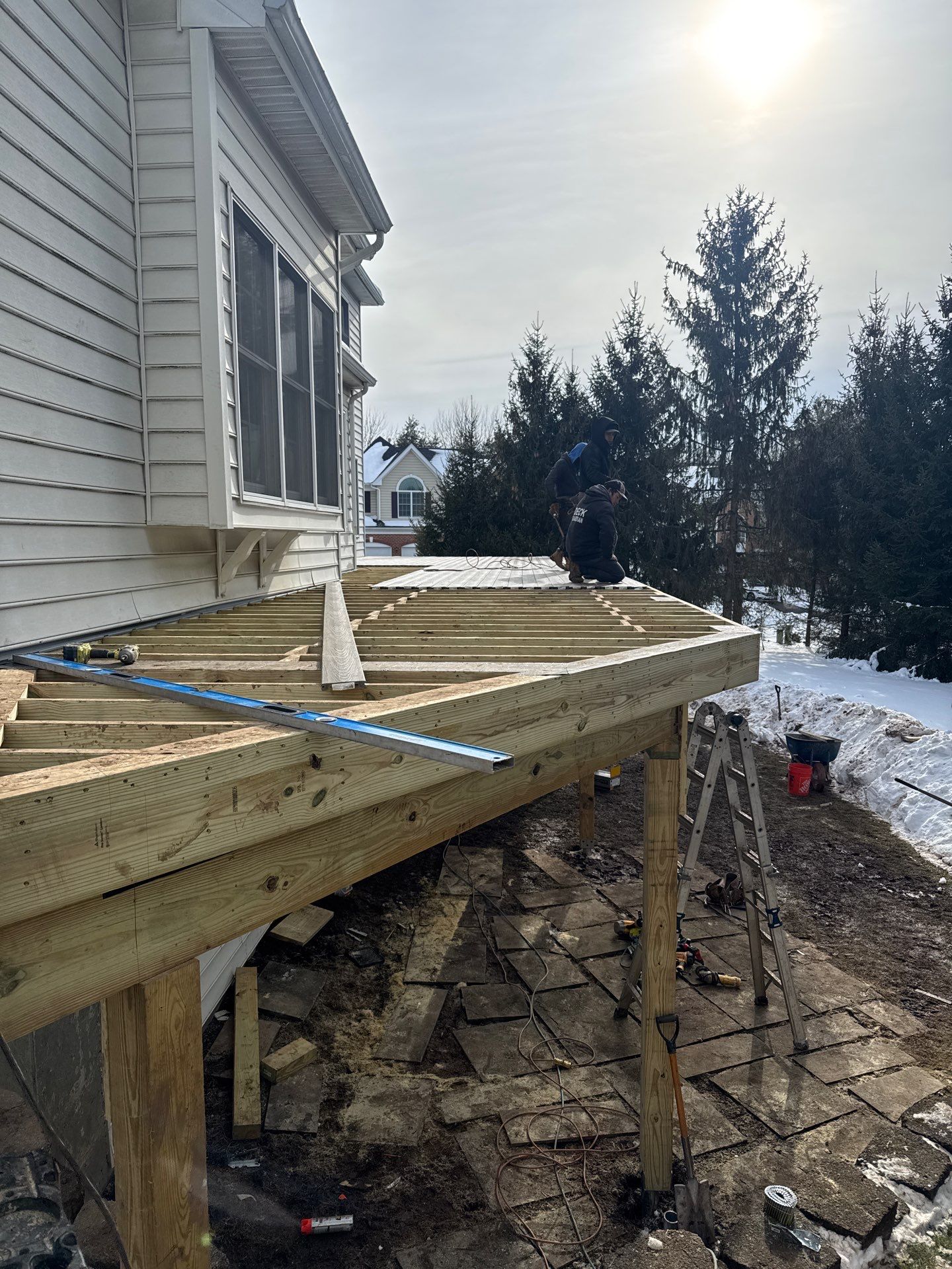 New Deck in Bernards, New Jersey by deck guardian
