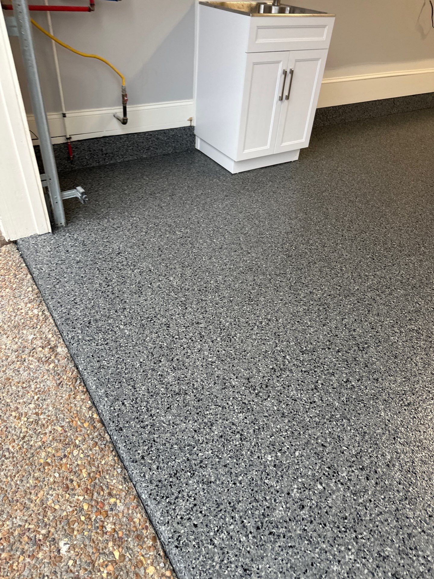 Garage Floor Coating using Nightfall by My Garage Floor Guys