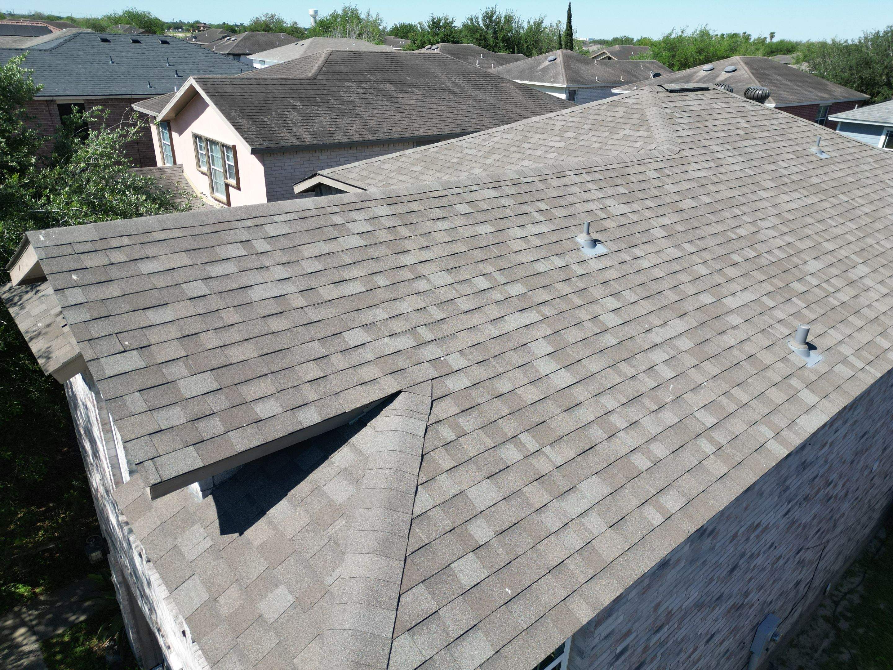 Project in Edinburg by Marva Roofing