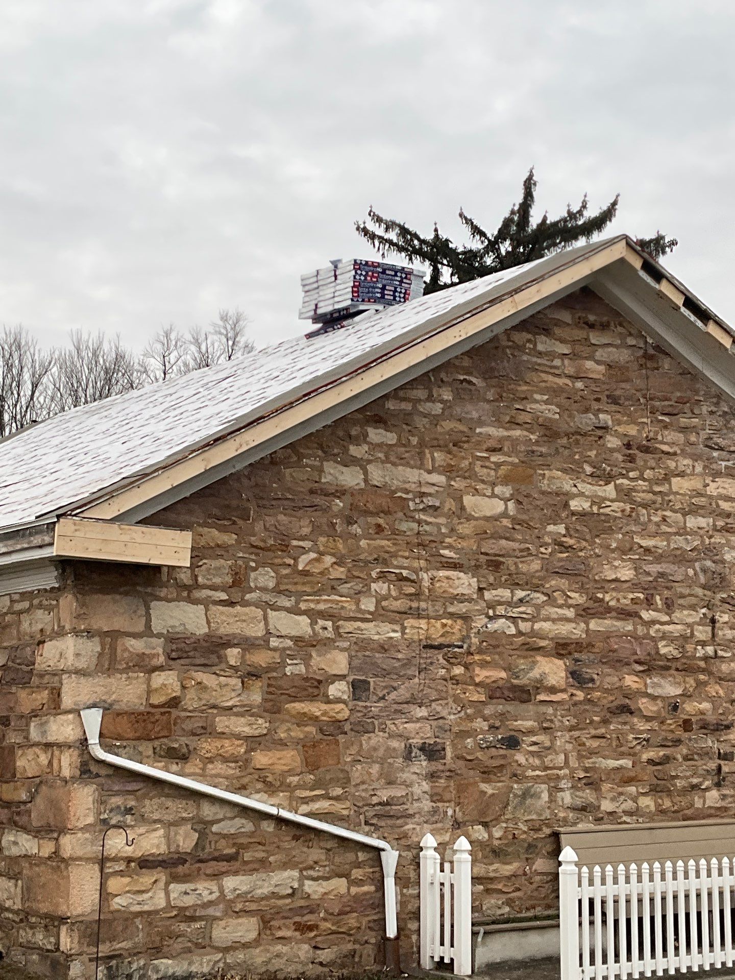 Shingle Roof and Aluminum Gutter Installation in Halifax by Esh Builders