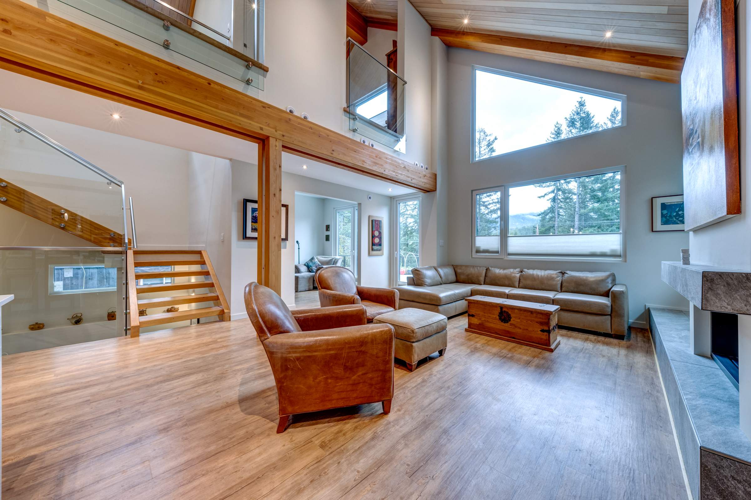 Emerald Residence – Interior & Exterior Painting + Wood Finishing- Whistler by Top Coats Professional Painting