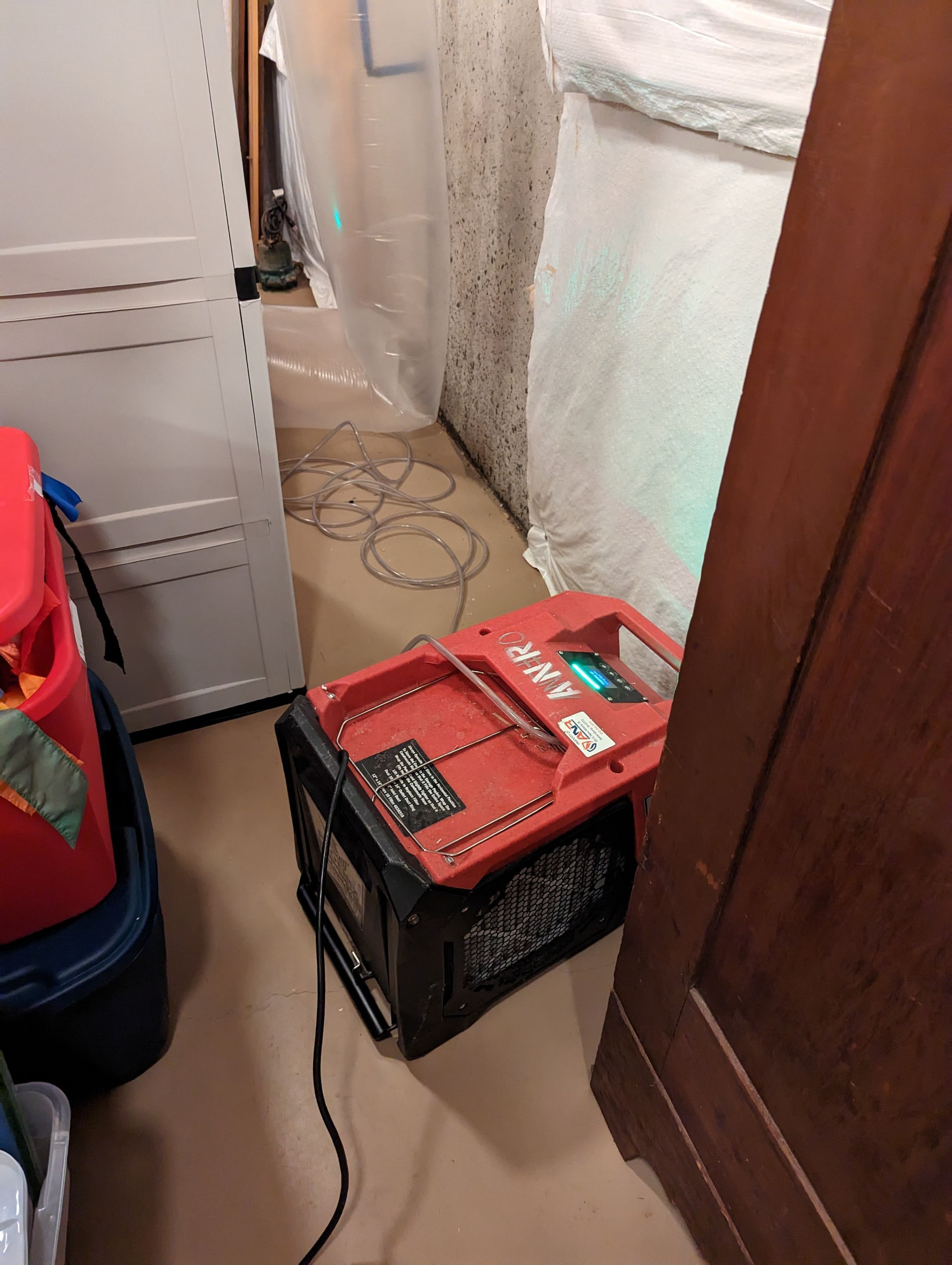 Basement Water Damage and Insulation Replacement by ANR Restoration