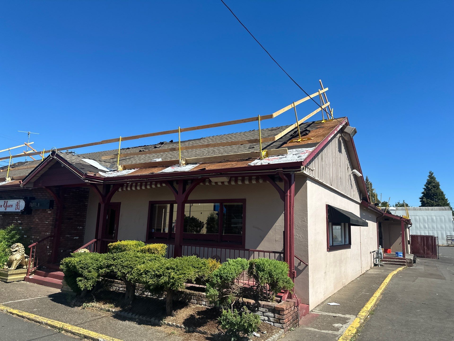 Lum Yun Salem Oregon Commercial Roof Replacement  by Orezona Building & Roofing Company, Inc.