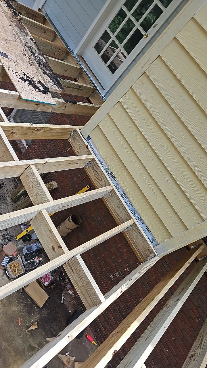 South Trace Lane - Deck Installation and Chimney Repair by Pillar and Pine