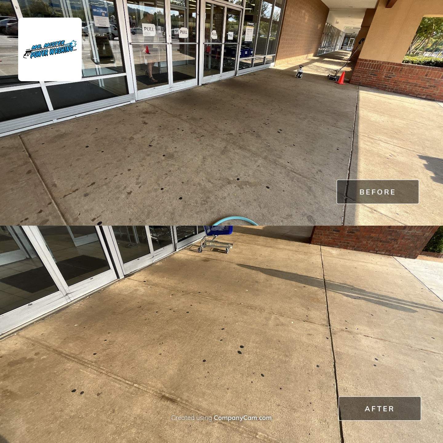 Kimball Crossing Shopping Mall by Mr. Mister Power Washing