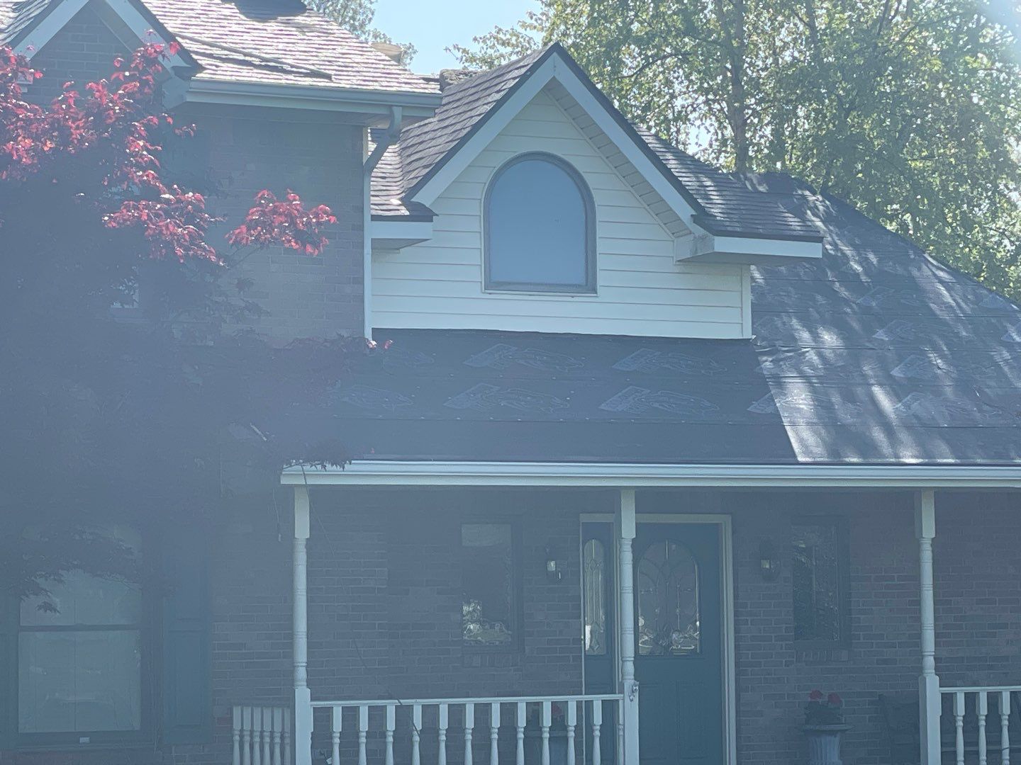 Residential Roofing Installation using Ownes Corning Brownwood Duration by Storm Contracting
