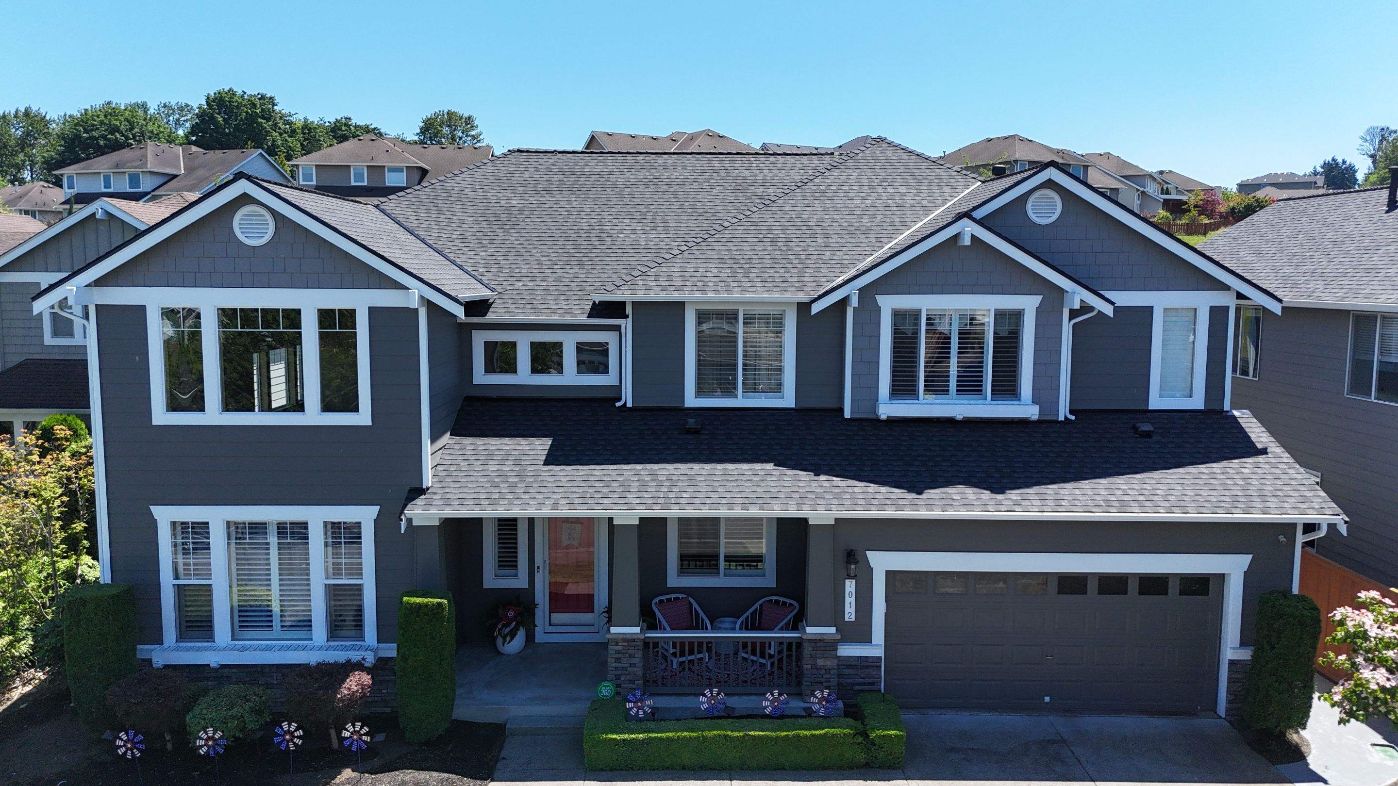 Residential Roofing Installation using GAF UHDZ Shingles by Roofing Formula LLC