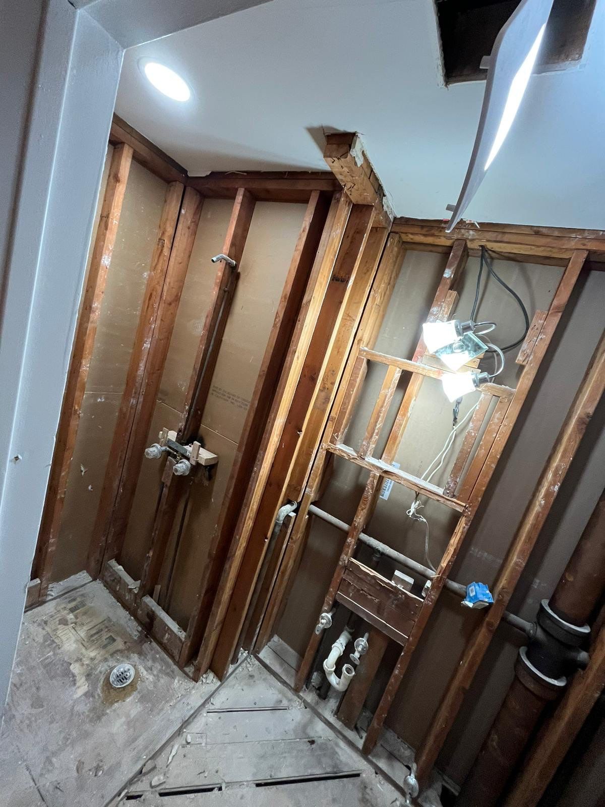 Bathroom Remodel using Tile by Home Concepts Construction