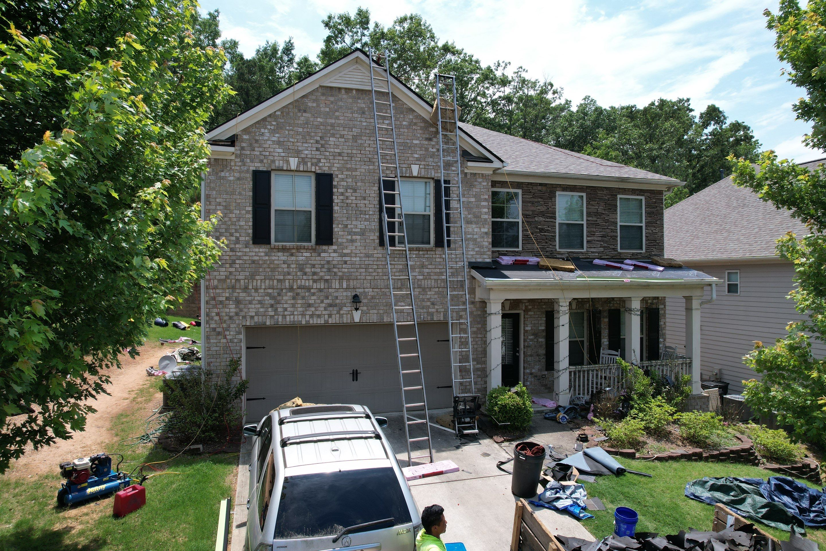 Residential Roofing Installation using Owens Corning by Inspector Roofing and Restoration