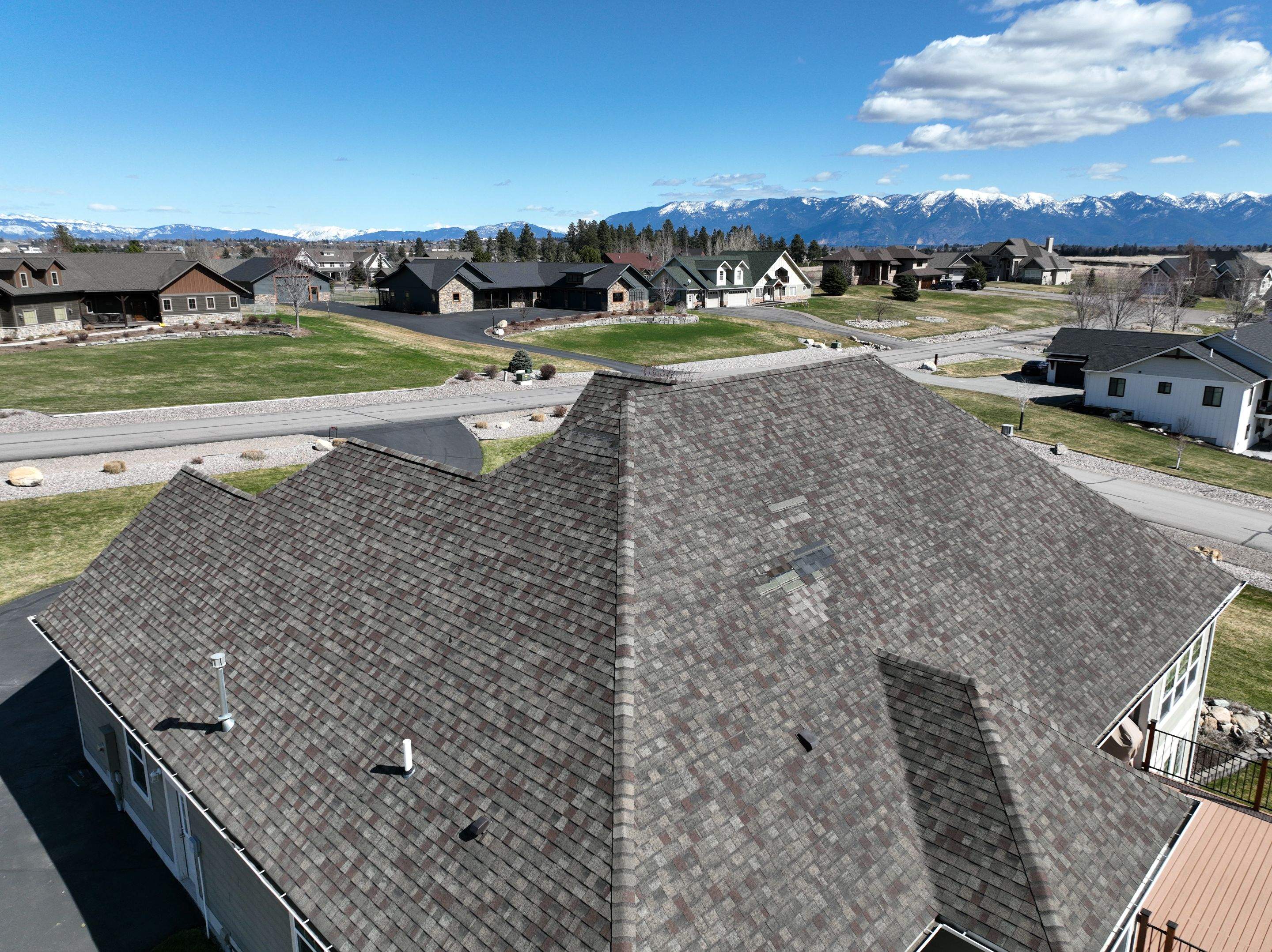 GAF Timberline HDZ - Weathered Wood by Montana Roofing Solutions