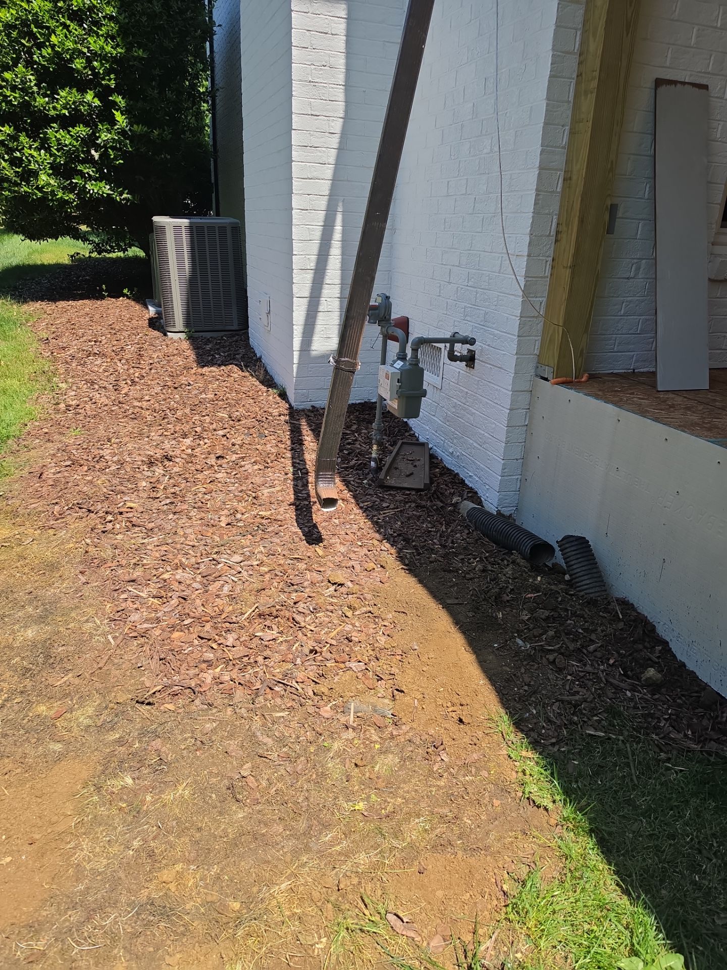 Job site clean up in Charlotte by Badger Hauling
