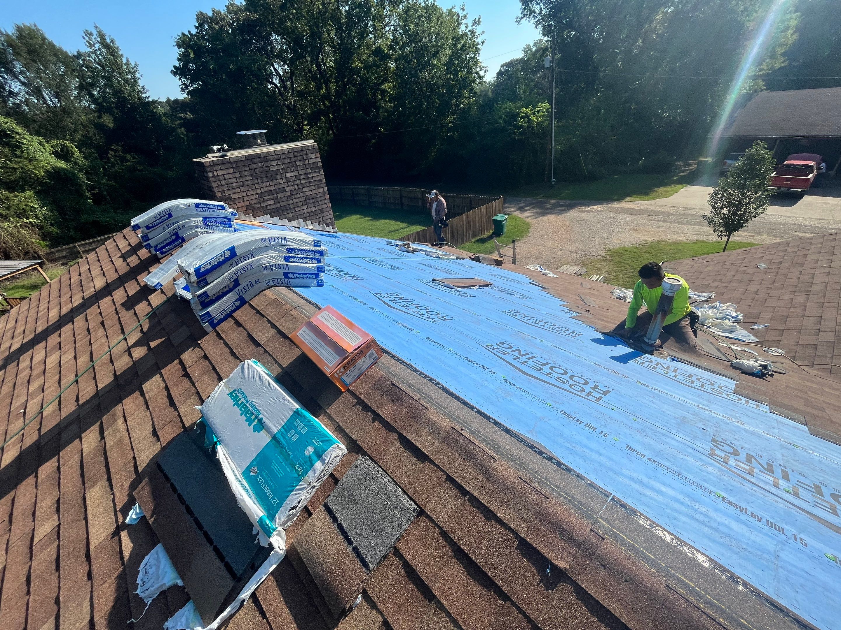 Residential Roofing Repair using Malarkey Highlander by Hostetler Roofing