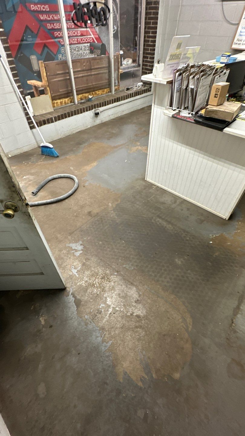 Gas Station Project in New Kensington by Floors in a Day, Inc