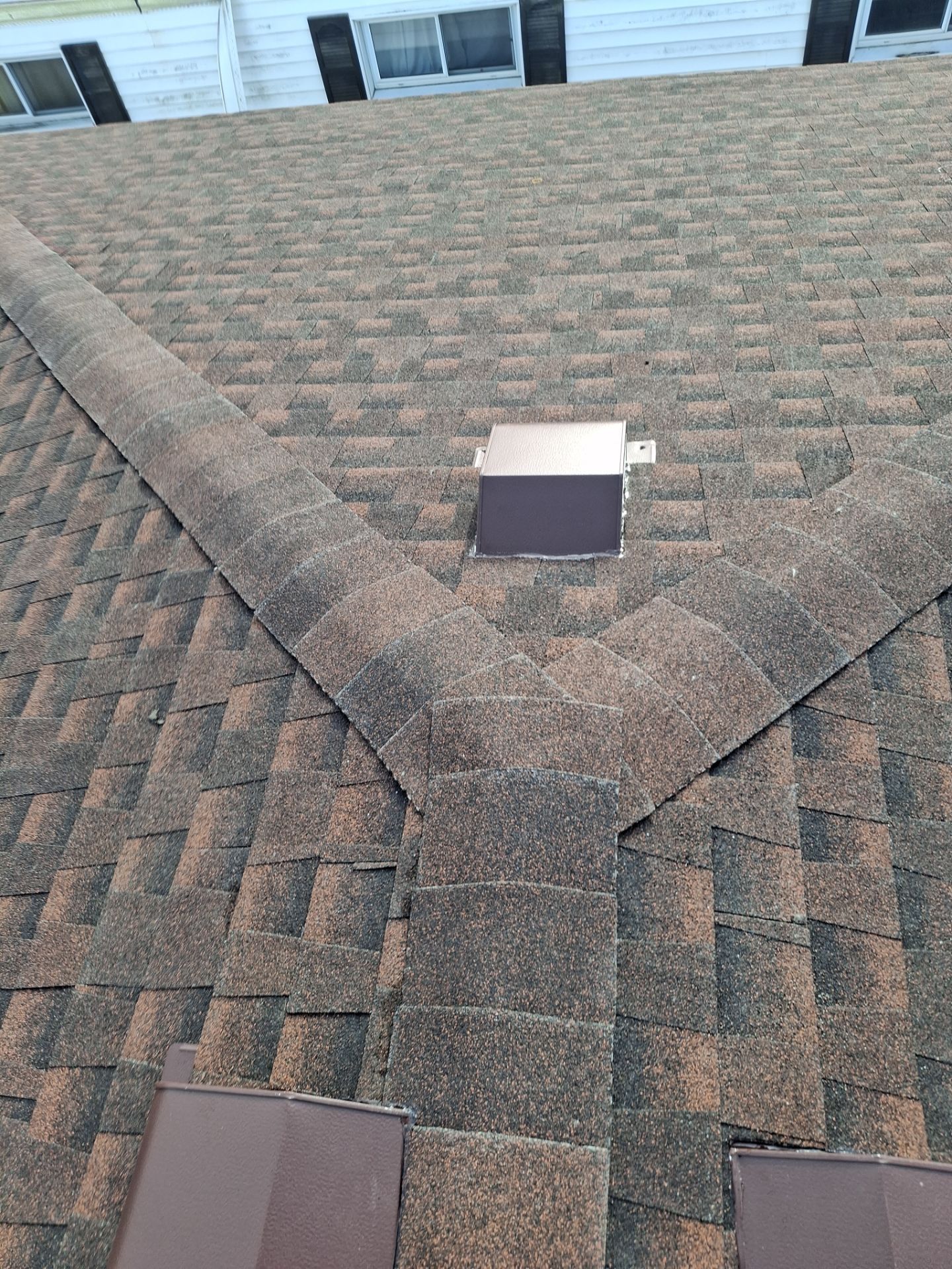 Residential Roofing Installation using GAF TImberline HDZ Hickory by Rainstoppers Roofing