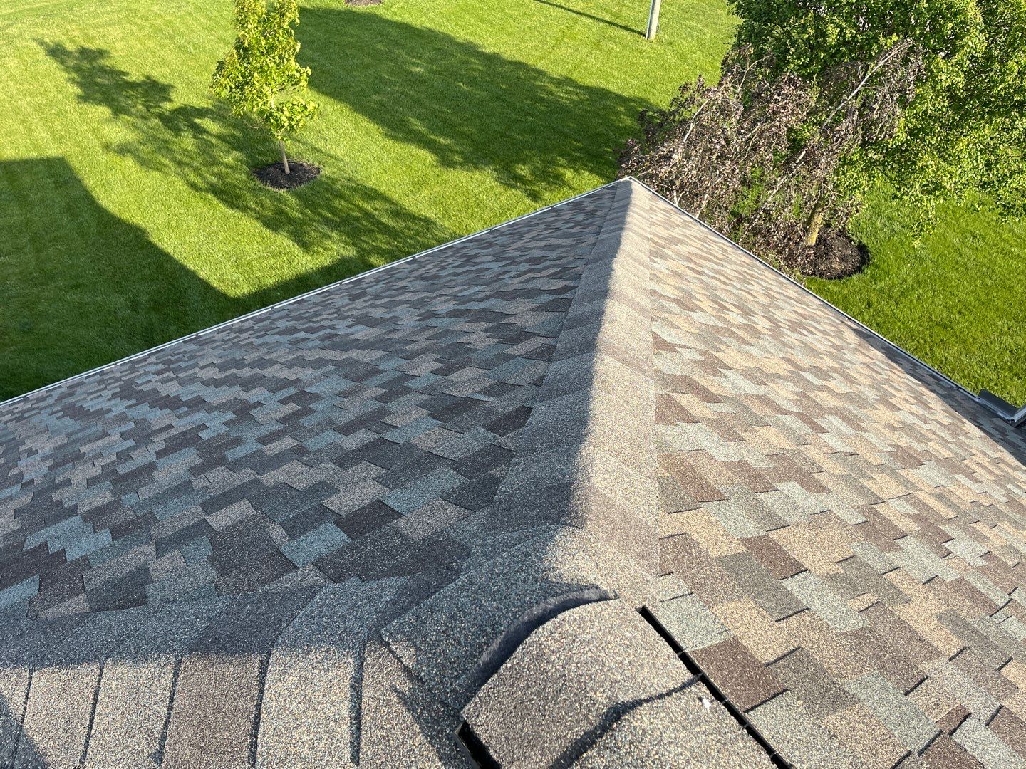 Residential Roofing Installation using GAF Timberline HDZ Cedar Falls by Nitro Roofing and Construction