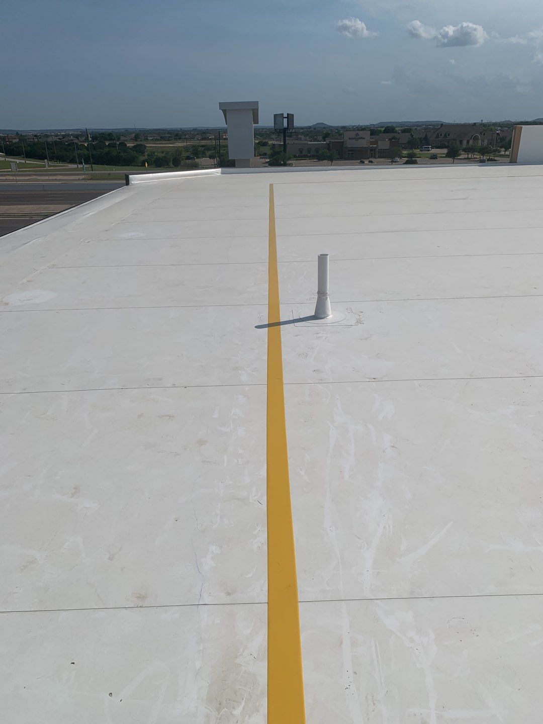 Bio-Life Commercial Roof Replacement using IB Systems PVC by Roof Experts
