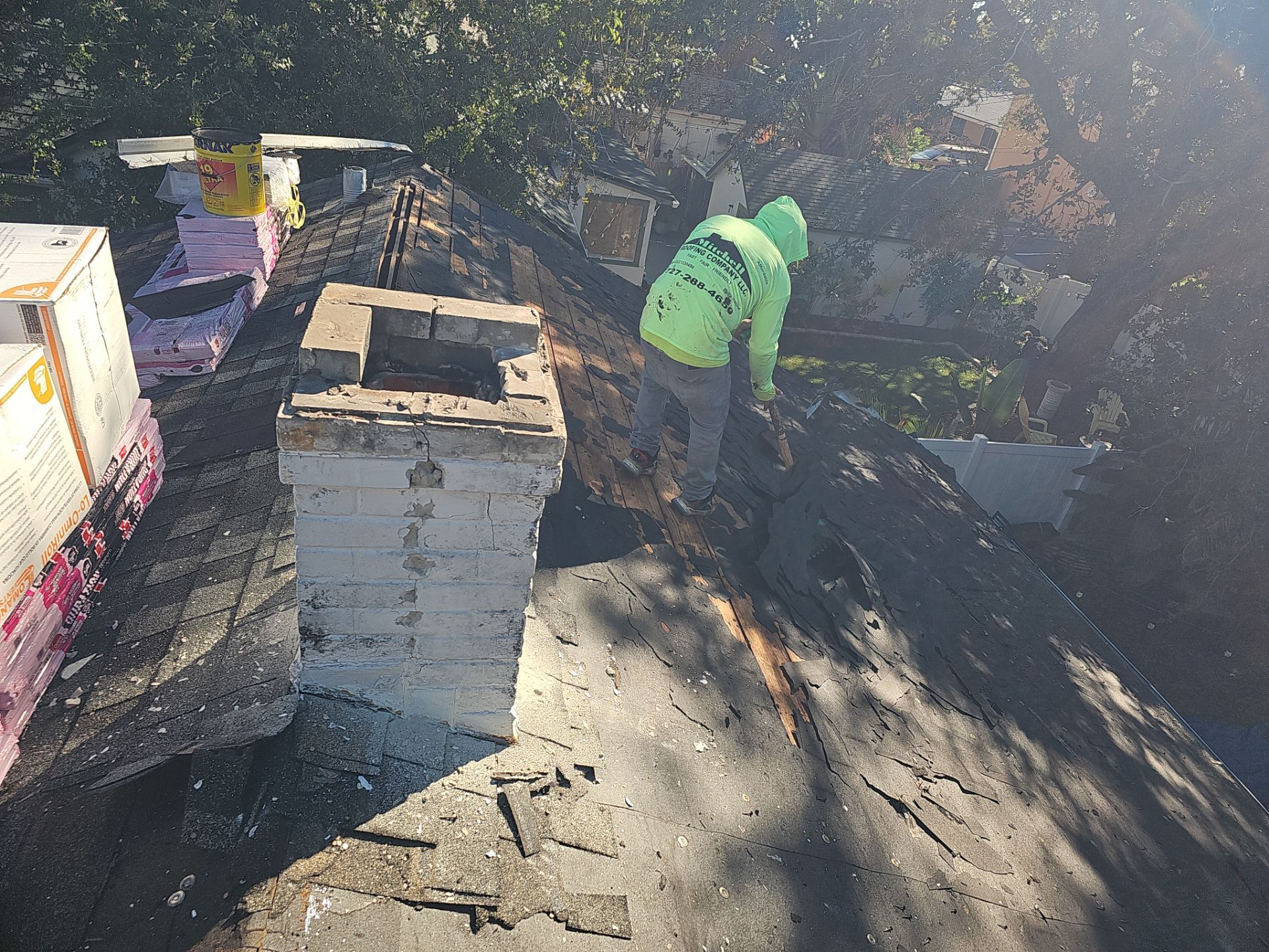 Project in St. Petersburg 33713 by Mitchell Roofing Company LLC