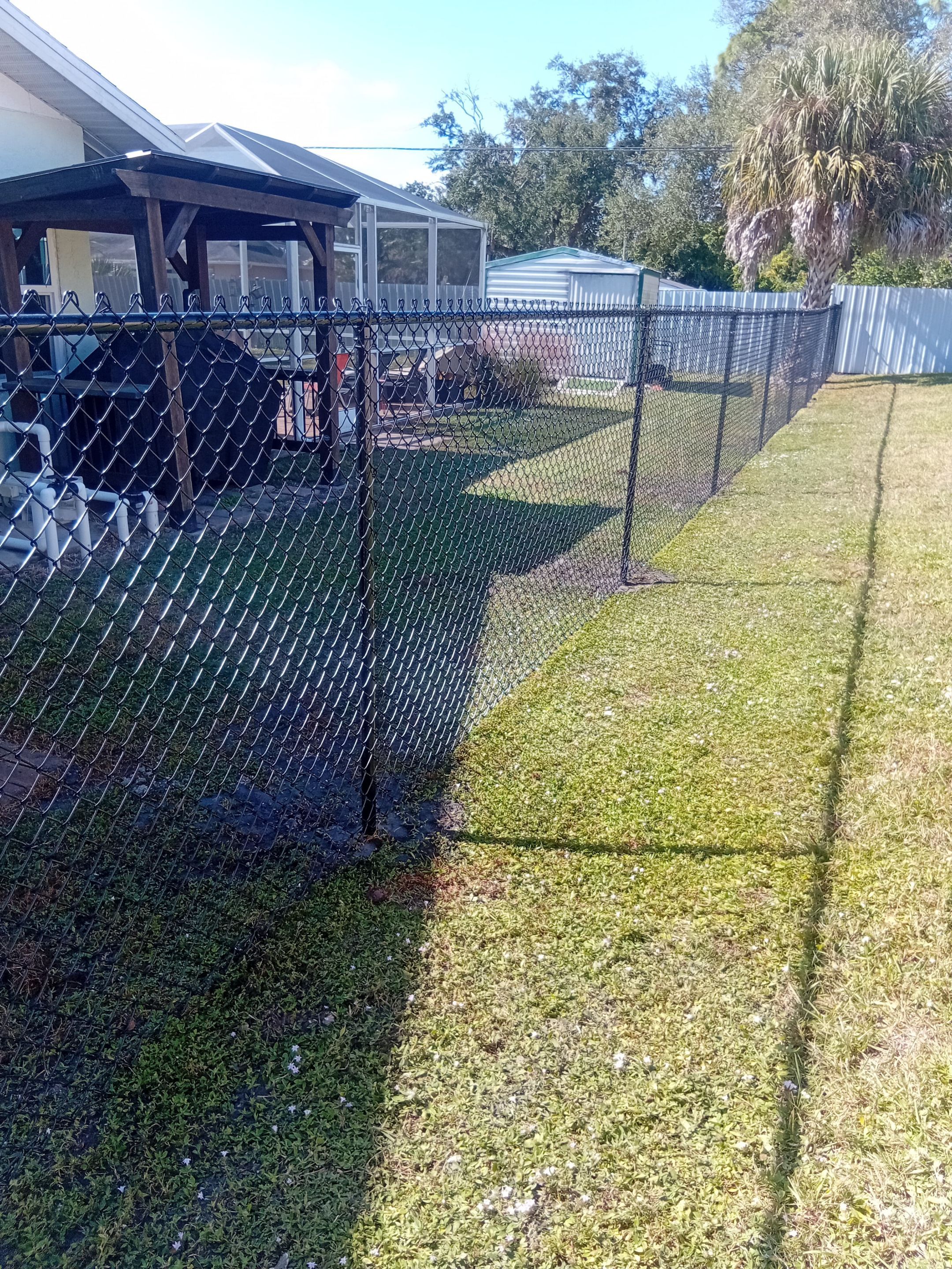 Chain Link Install in Port Charlotte by True Fence LLC