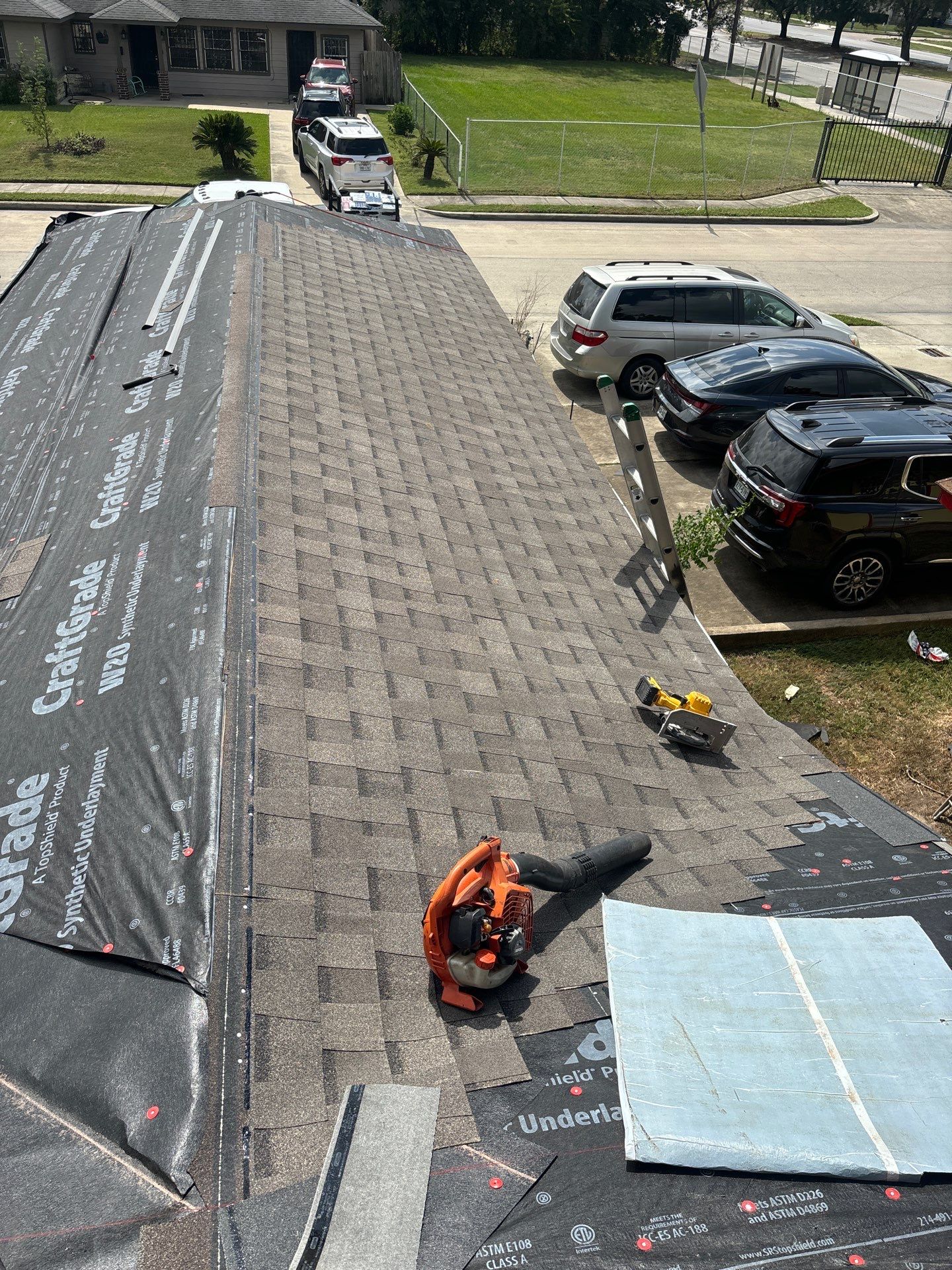 Residential Roofing Repair using Owen's Corning Duration (Lifetime) Shingles by Roof Repair Company