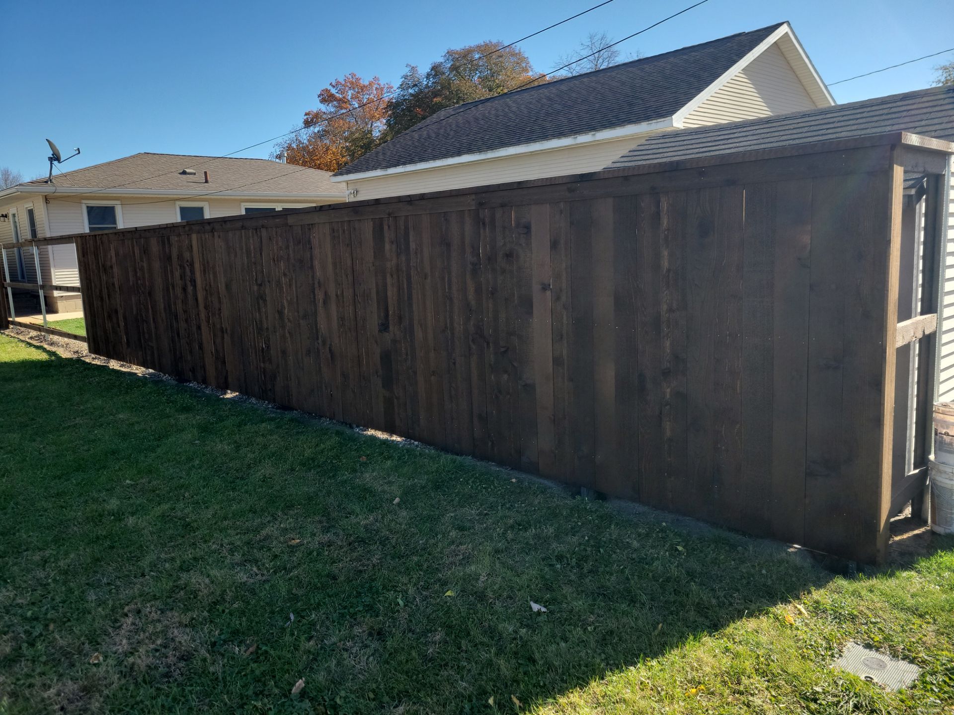 Project in Waterloo by Perfect Picket Fence and Stain