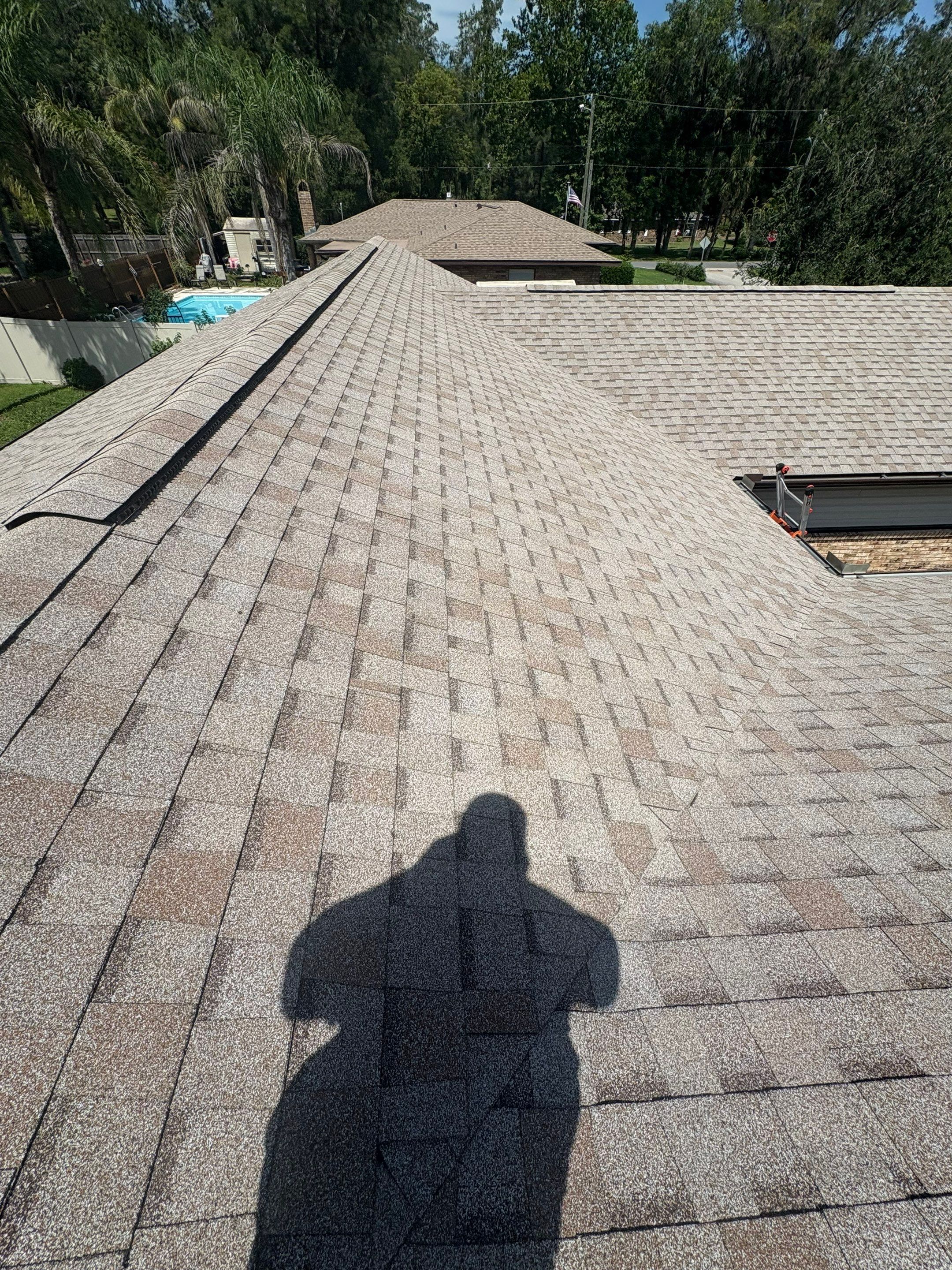 Architectural Shingle Roof Replacement and Attic Inspection in Orange City by Pinnacle Roofing Group