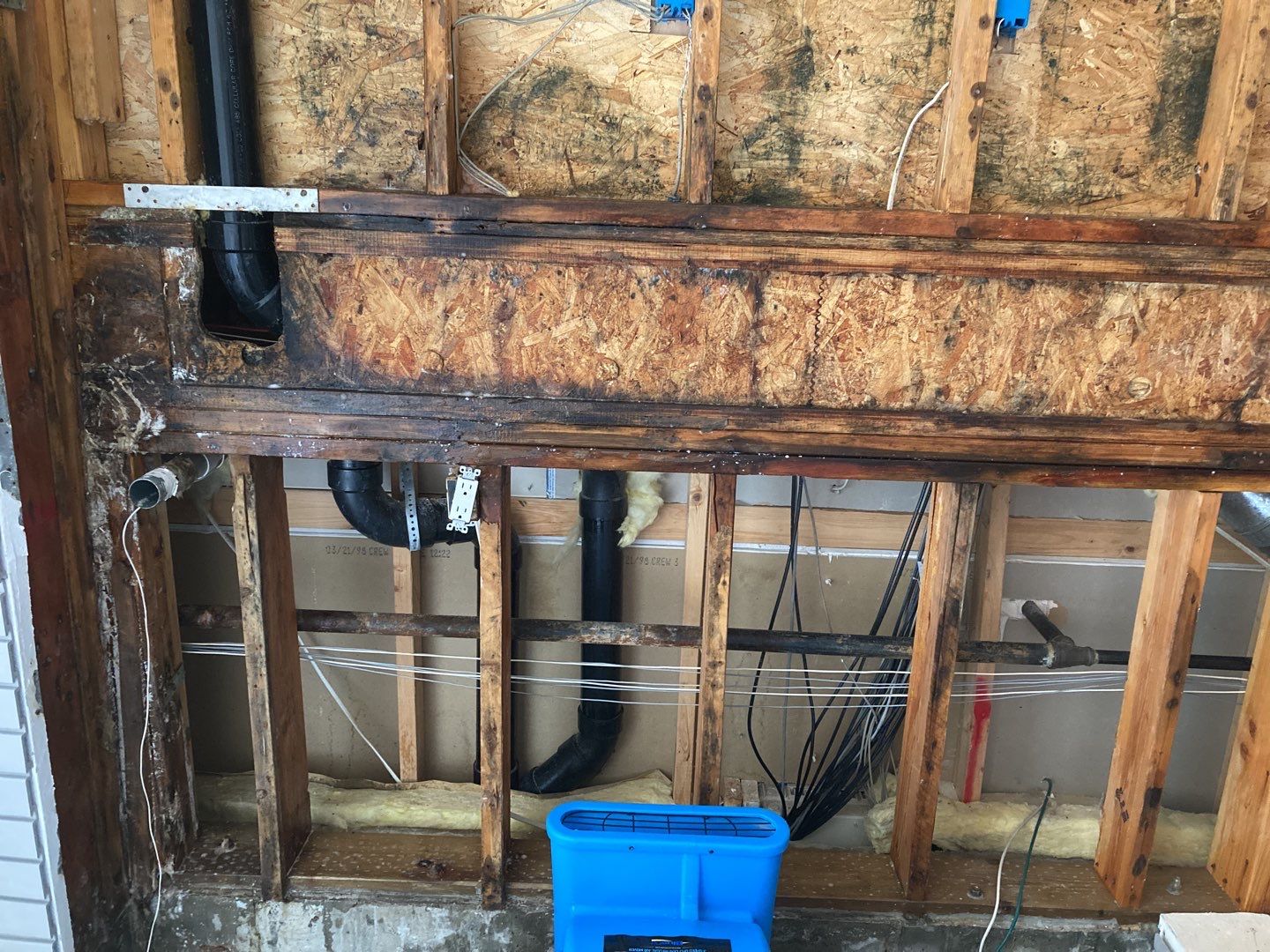 Mold Remediation using Containment by Accountable Home Services