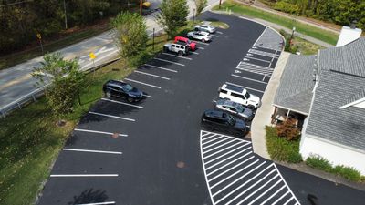 Restaurant Parking Lot