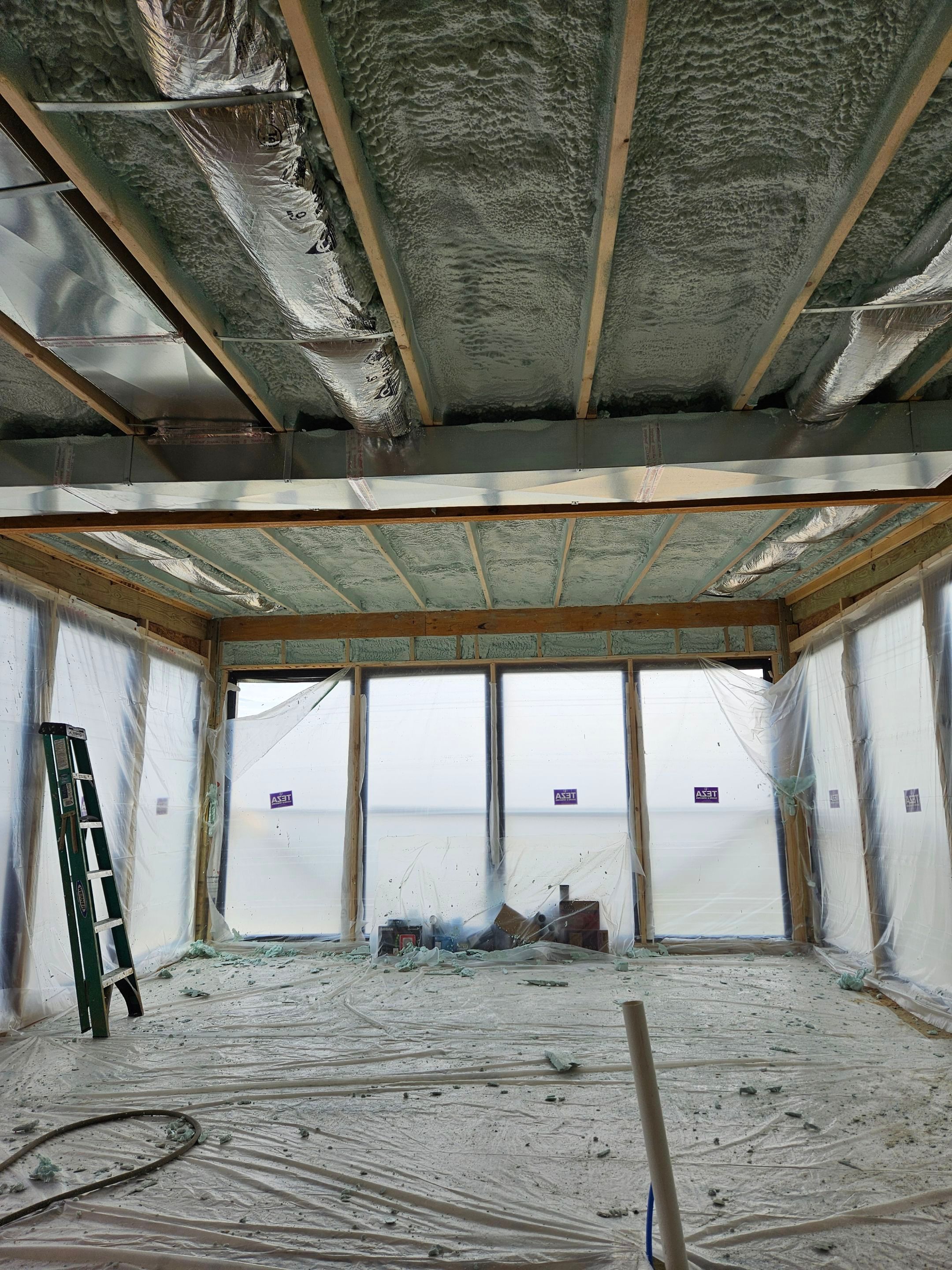 Project in Bluemont, VA by Founders Insulation