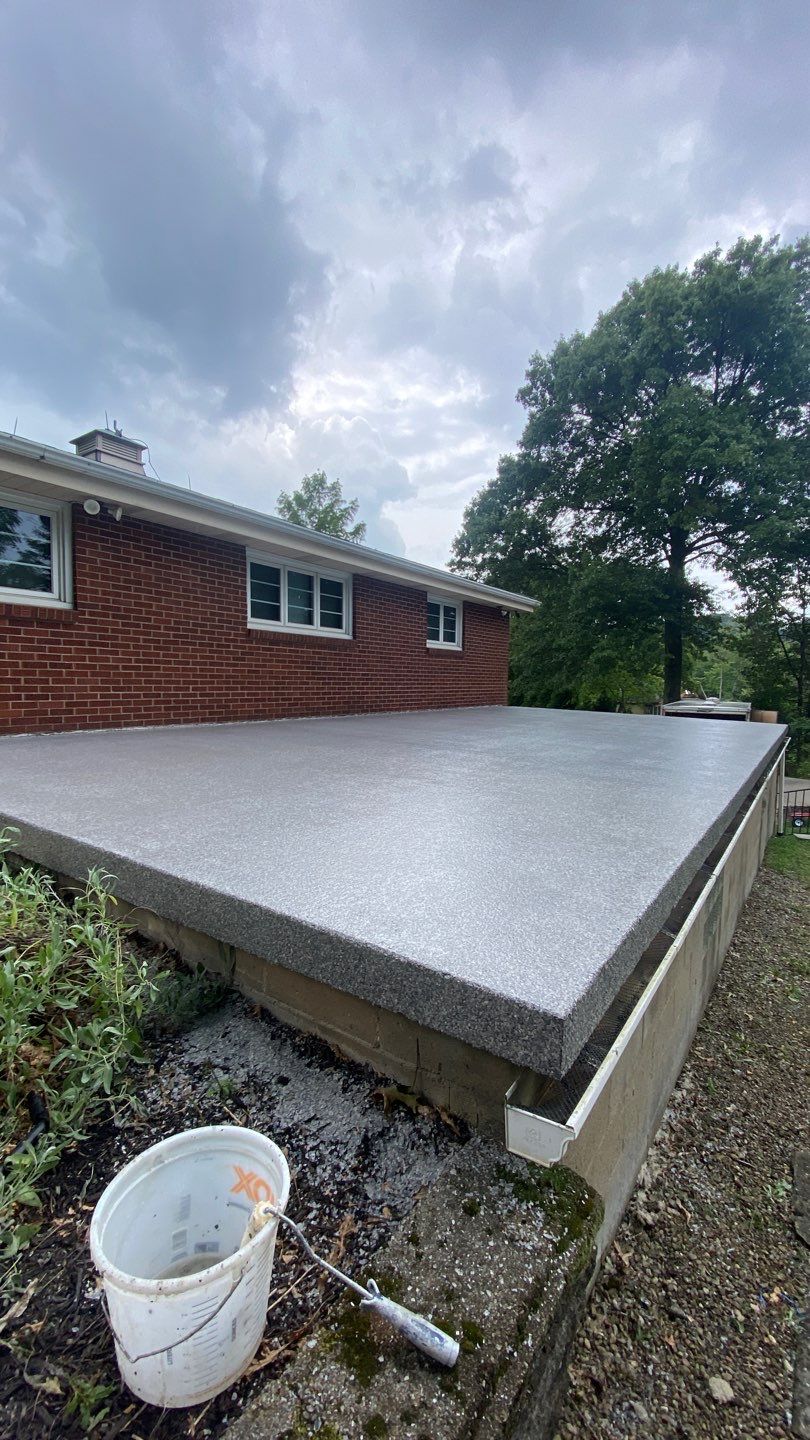 Rear Patio Project in Sewickley by Floors in a Day, Inc