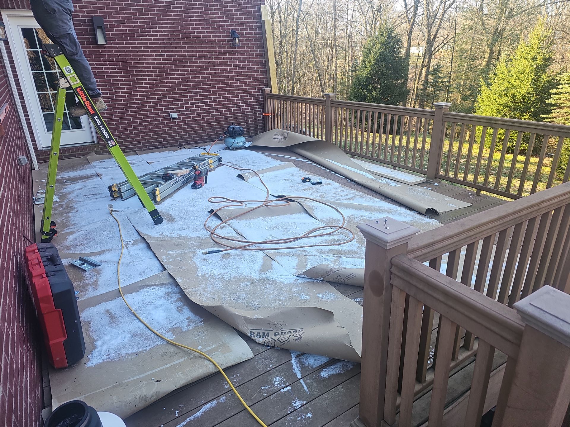 Hip Roof Build by Cousins Roofing Siding & Decks