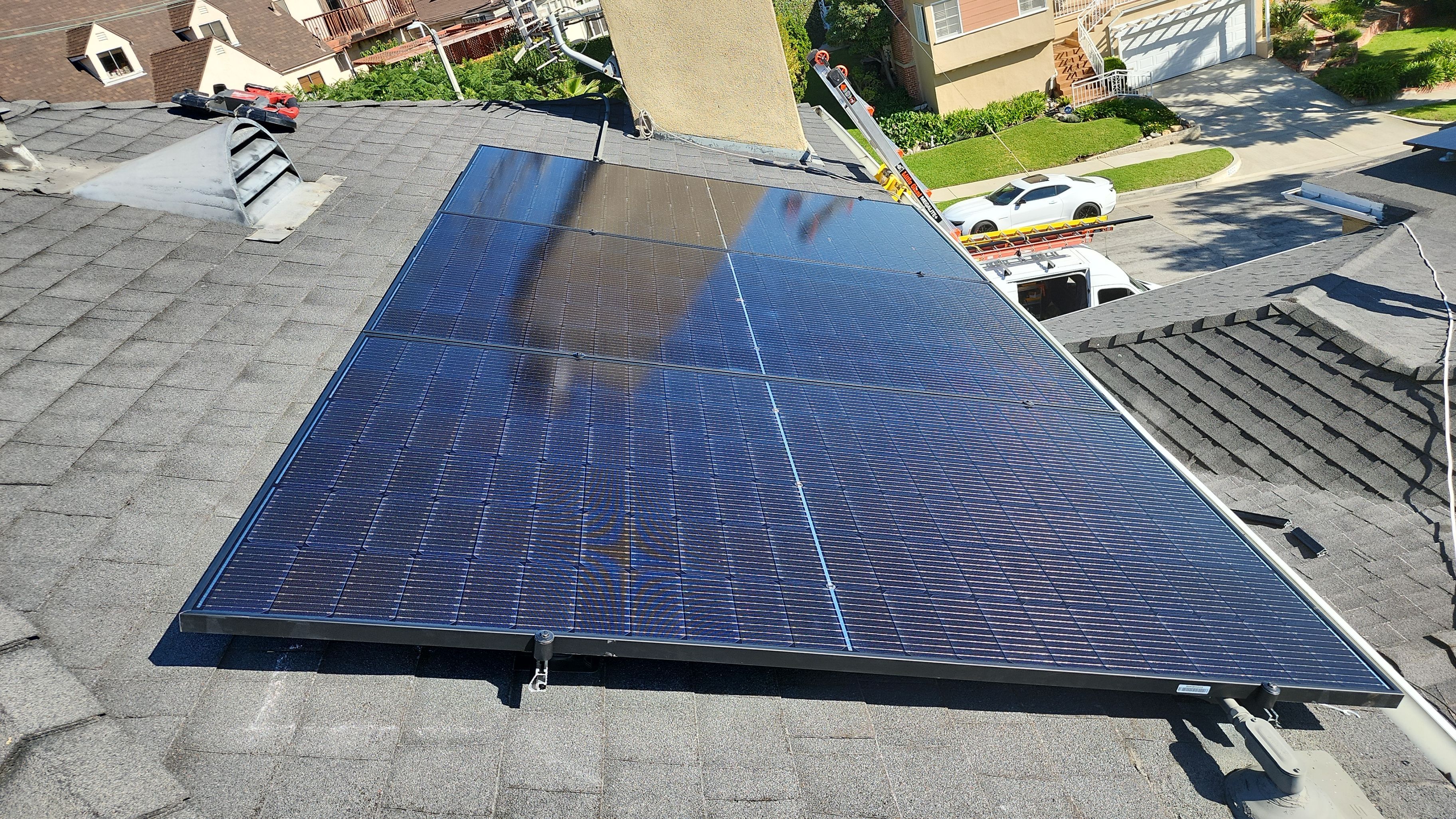 Solar Panel and Enphase Battery Storage Installation in View Park-Windsor Hills by AWS Solar