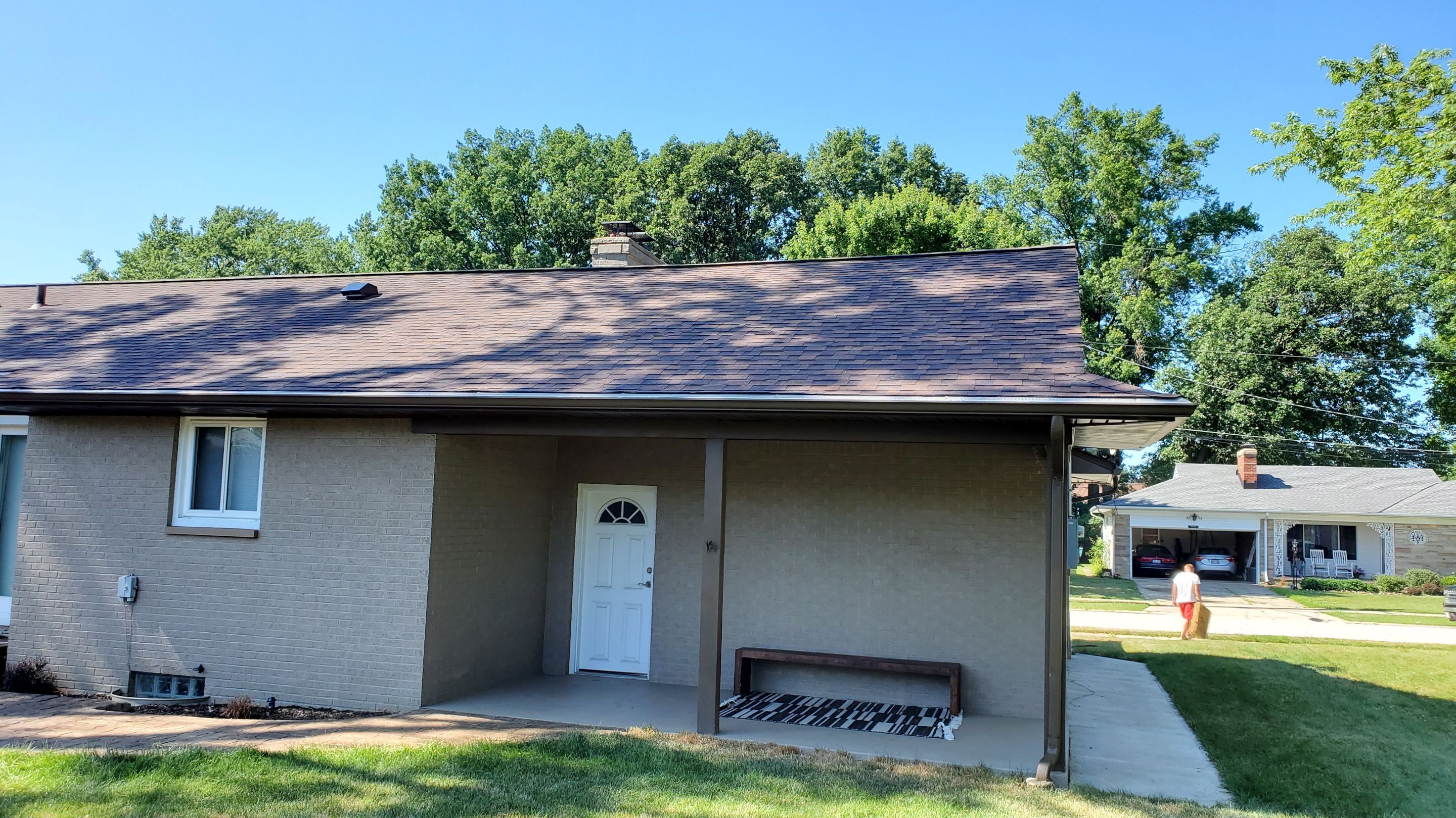 Residential Roofing Installation using Ownens Corning Duration Brownwood by Absolute Roofing and Construction