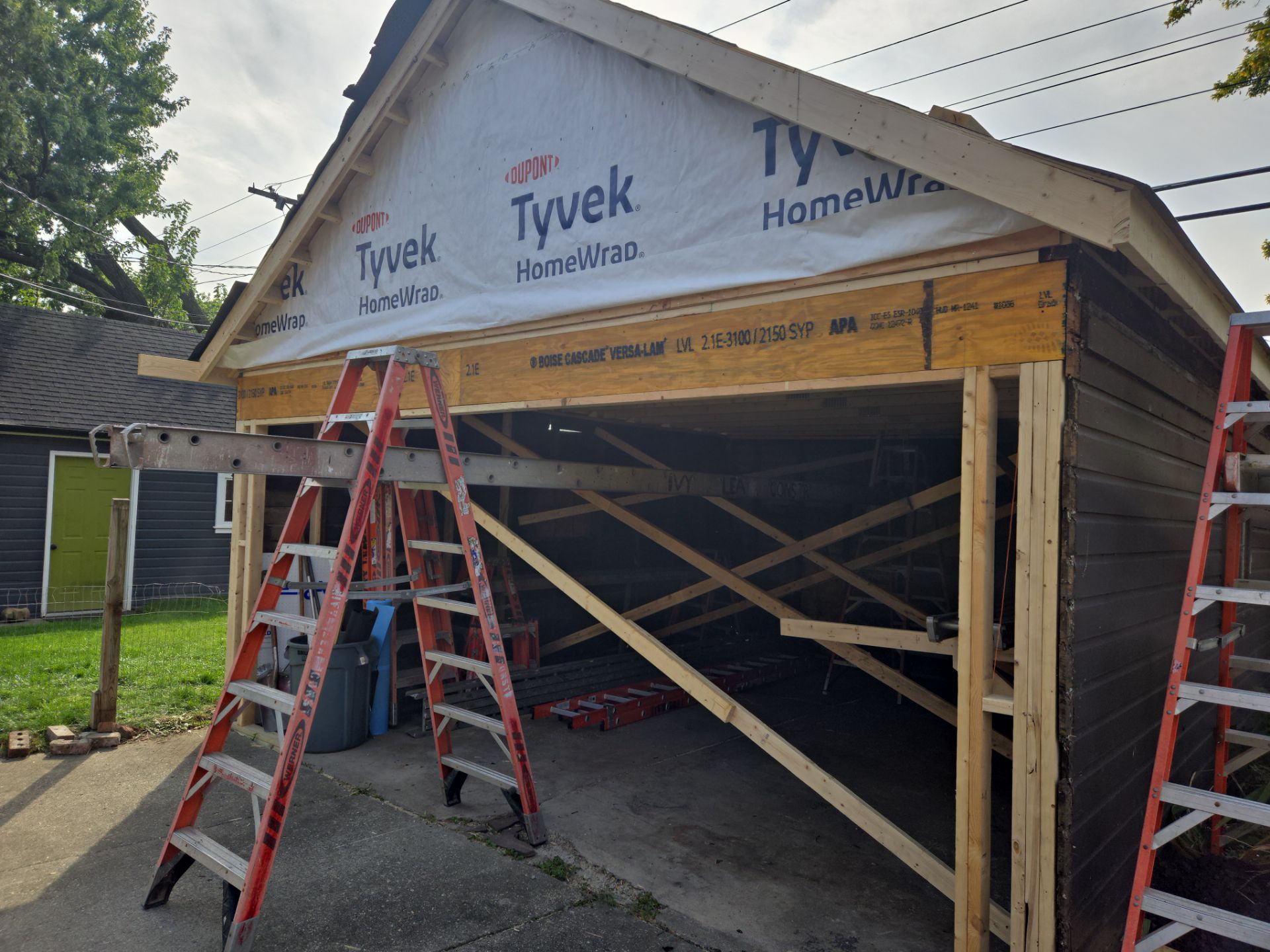 Garage Roof by Ivy Lea Construction