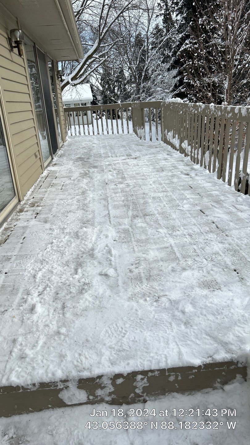 Roof Snow And Ice Dam Removal using Steamer by Stendahl Services