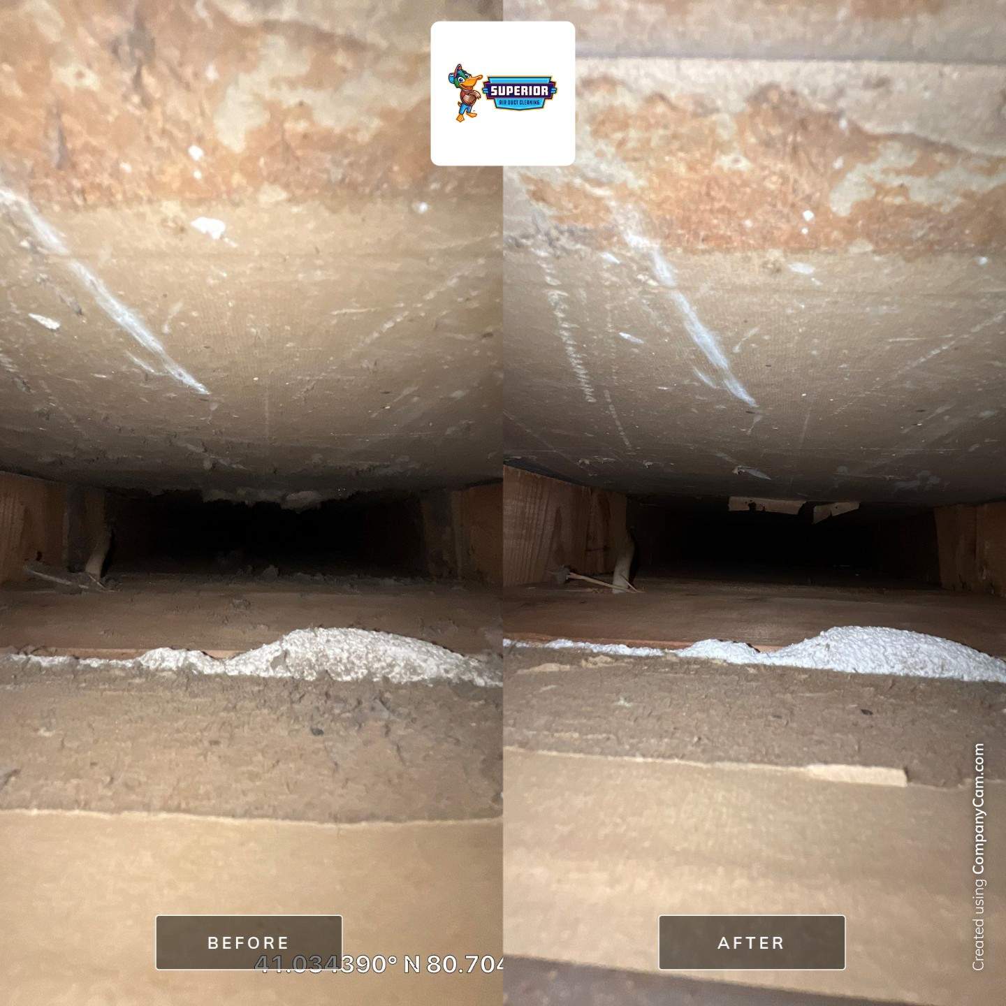 Air Duct Cleaning With a Vacuum Truck in Youngstown, OH by Superior Air Duct Cleaning