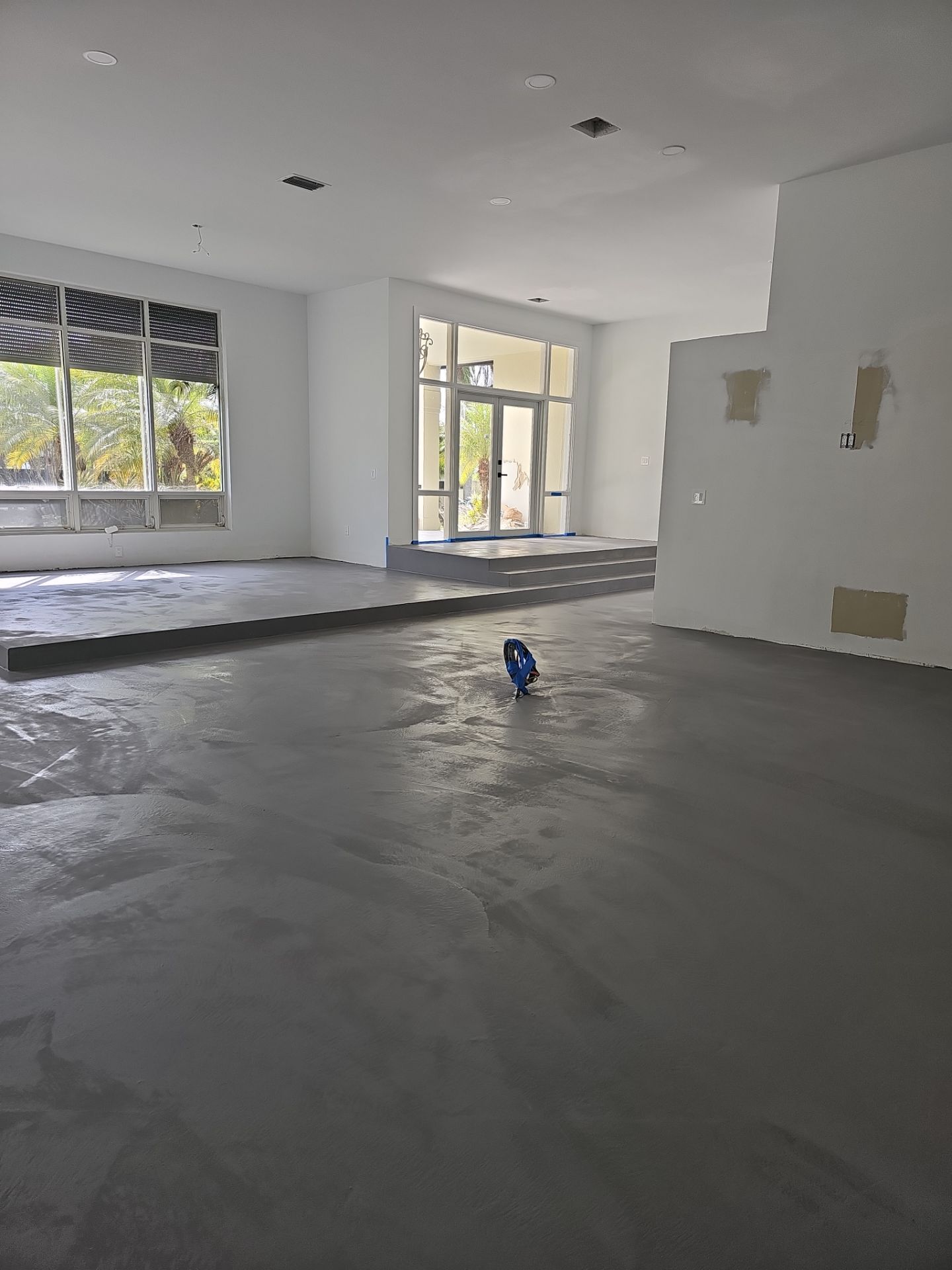 Home Floor Resurfacing w/Microtopping by Seamless Surfaces