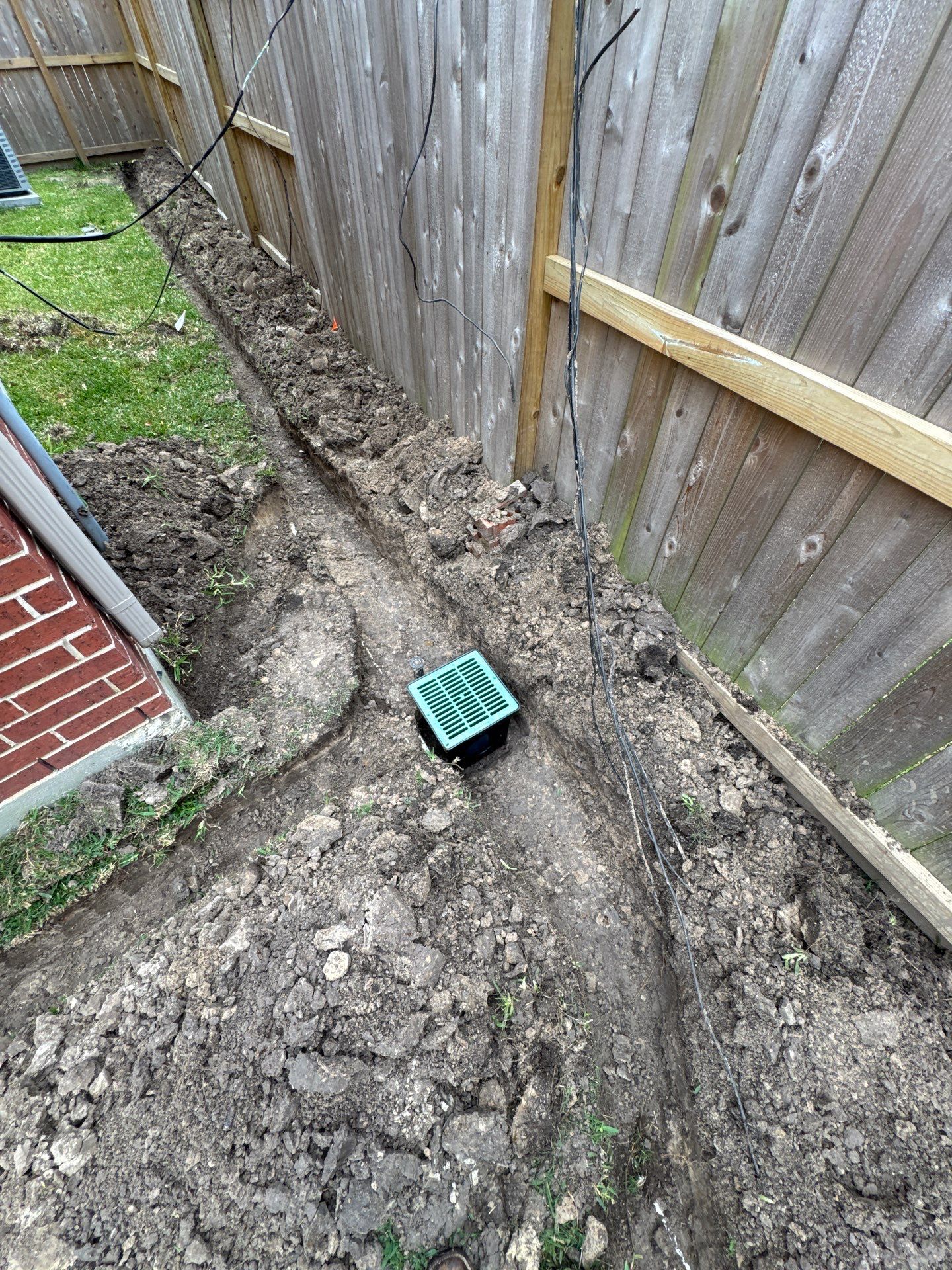 🌟 Steven’s Garage & Backyard Drainage Makeover by Texas Urban Elements