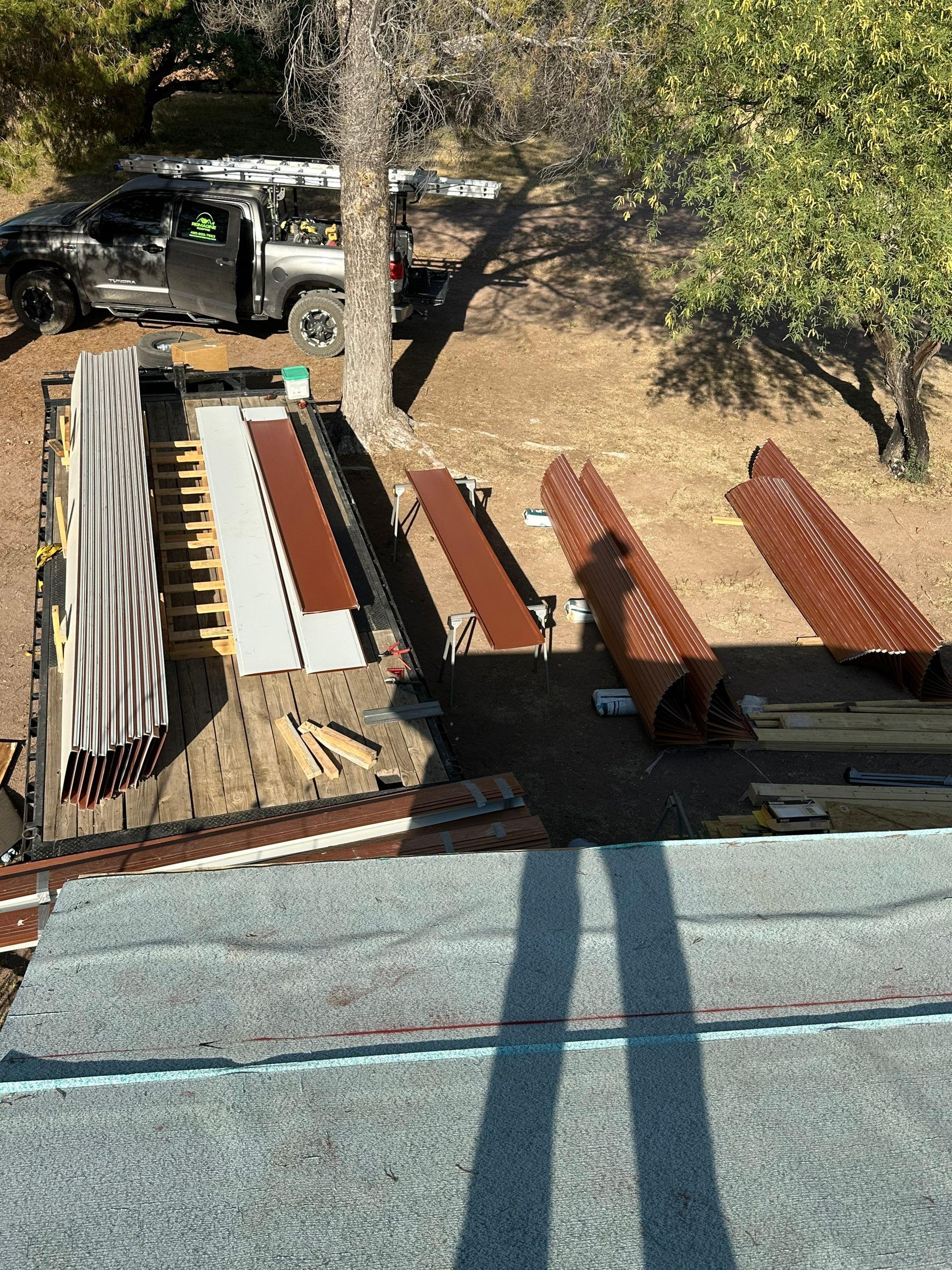 Bronze Standing Seam by Reimagine Roofing