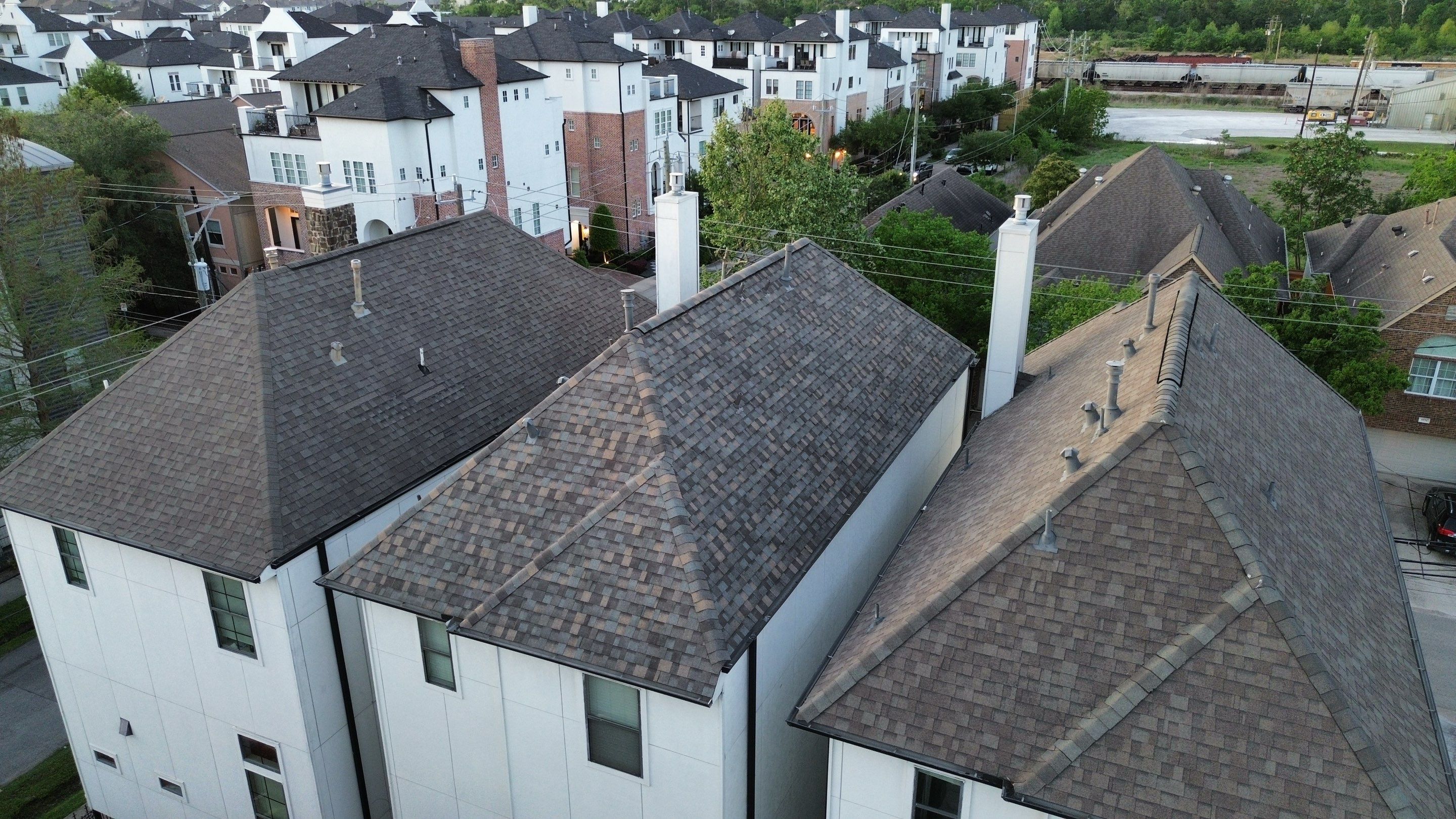 Roof Replacement using IKO Nordic in the Heights! by Core Four Roofing