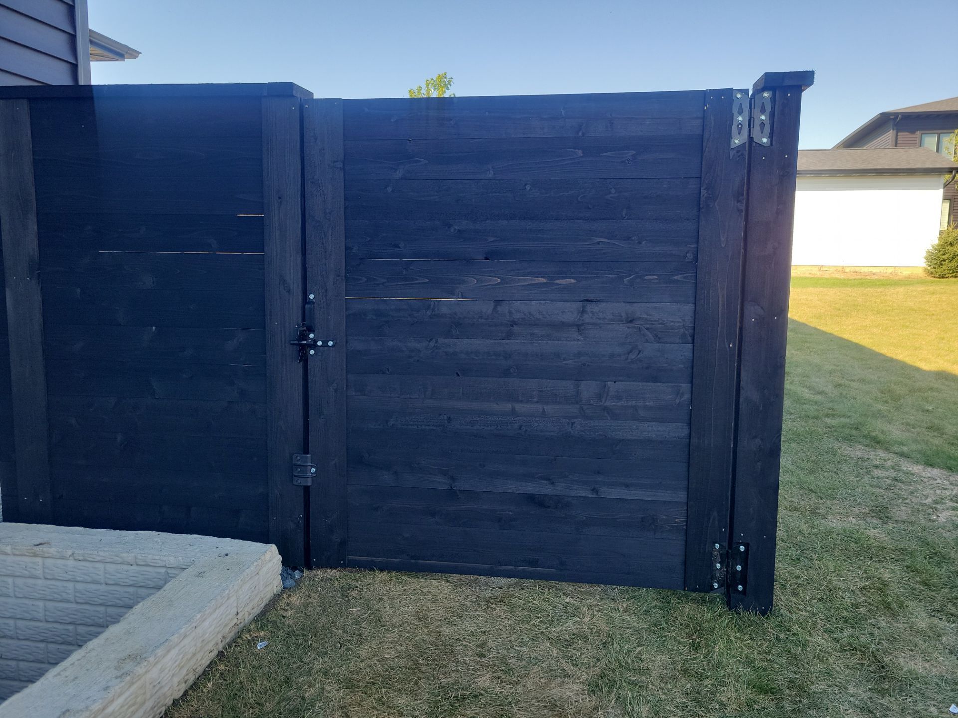 Project in Cedar by Perfect Picket Fence and Stain