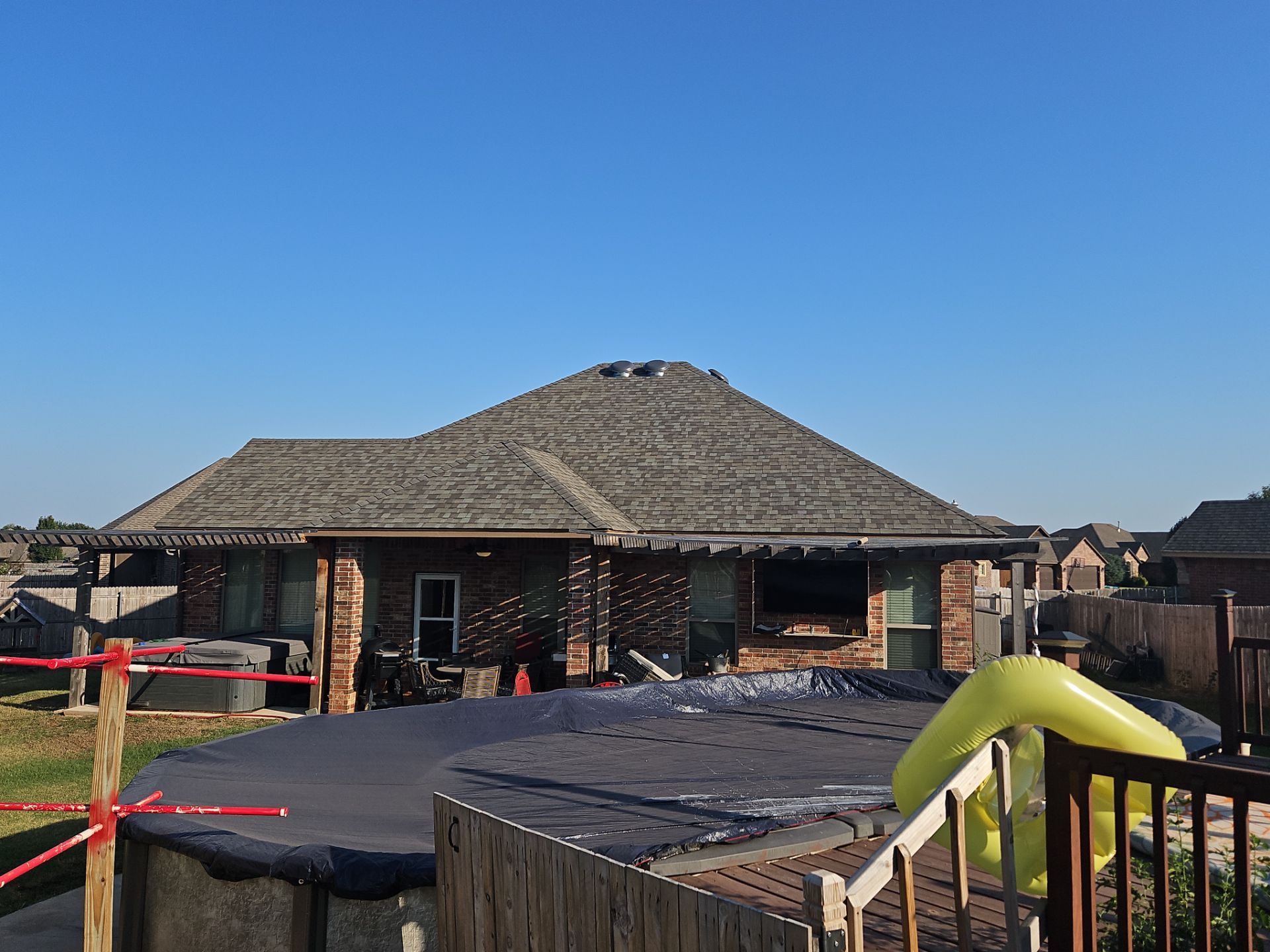 Roof Replacement Project in Yukon by Z Construction & Roofing, LLC