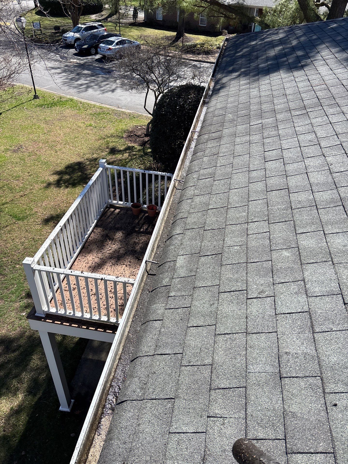 Windermere gutter cleaning job, job done at residential location