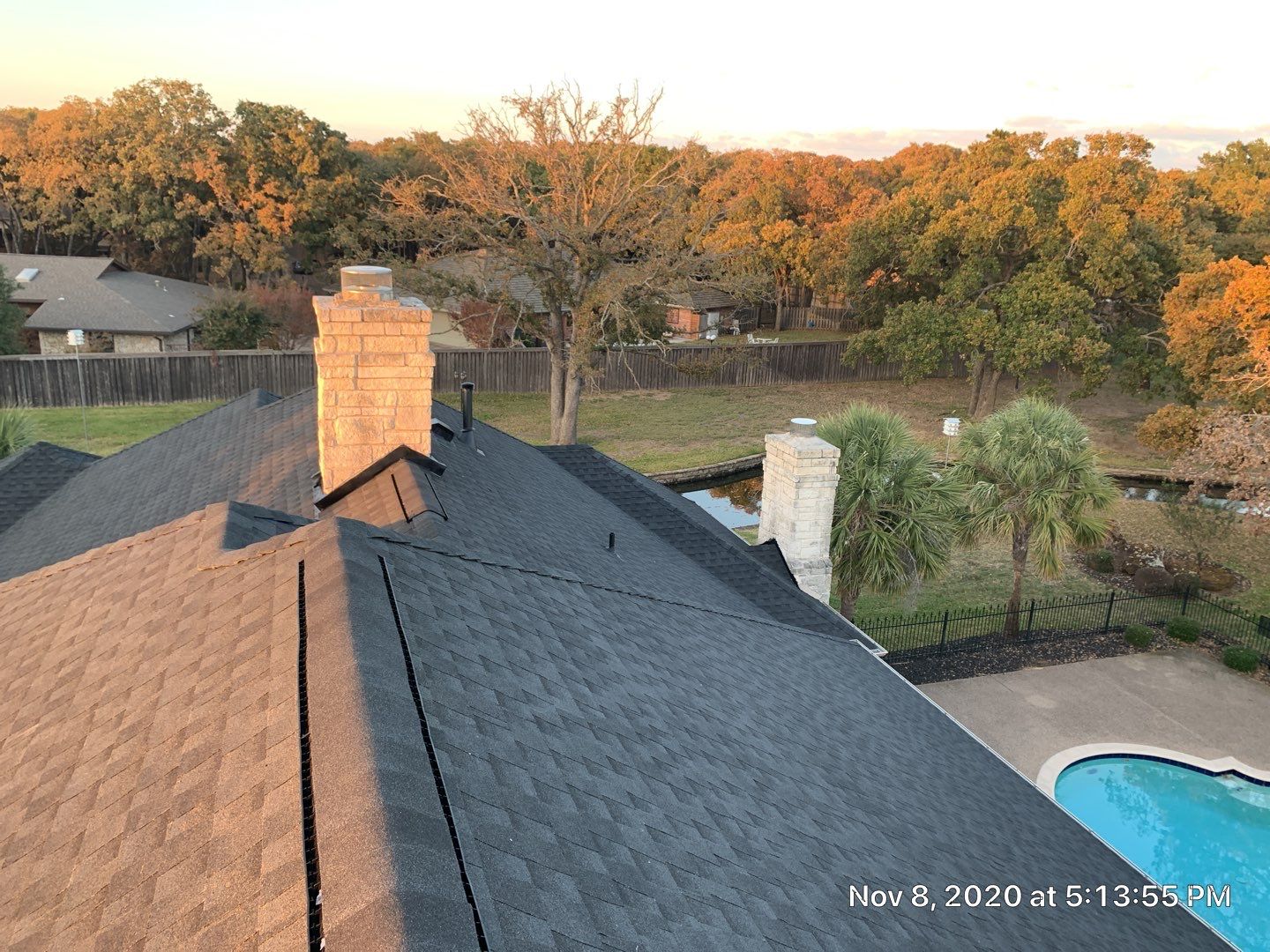 Huge Estate - Residential Roofing Installation using GAF Timberline HDZ Shingle System by First United Roofing & Construction